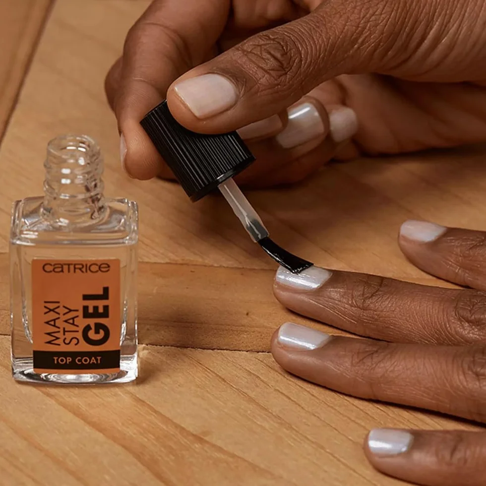 Catrice Maxi Stay Gel Top Coat, Unter- und Überlack, transparent