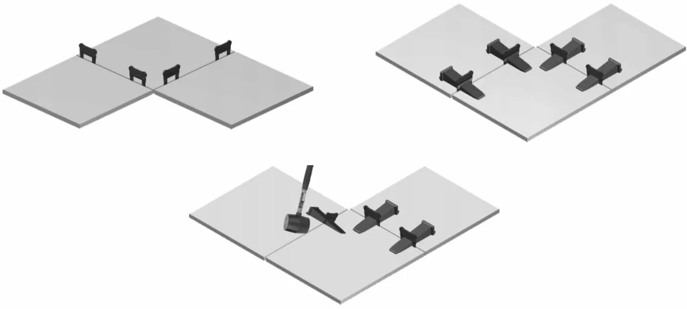 KUBALA SMART LEVEL KLIPSY DO POZIOMOWANIA PŁYTEK 2MM ZESTAW 1500 SZTUK
