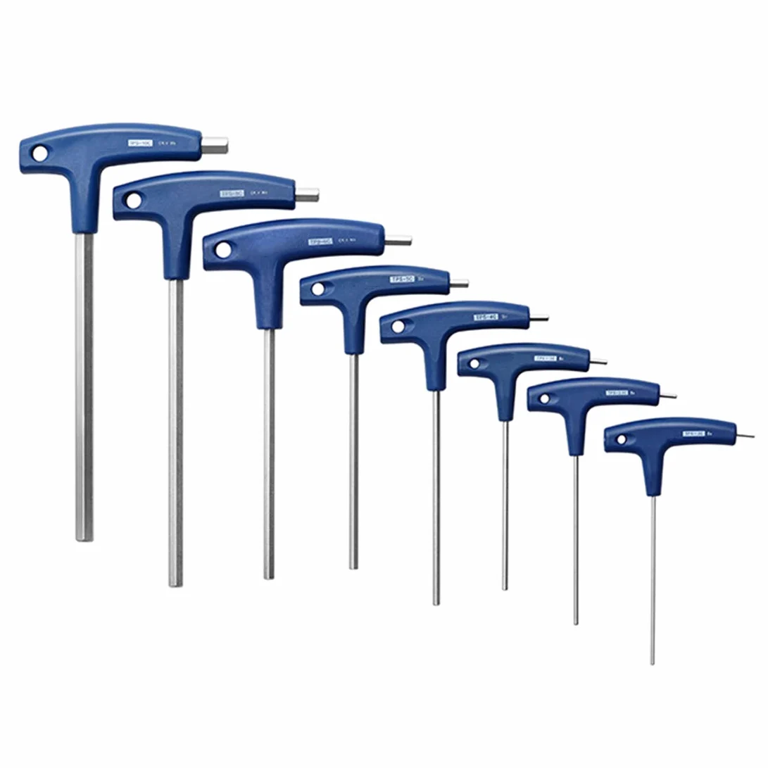 Hex Key zestaw kluczy imbusowych z uchwytem T kombinacja klucza imbusowego 8-częściowy zestaw do roweru