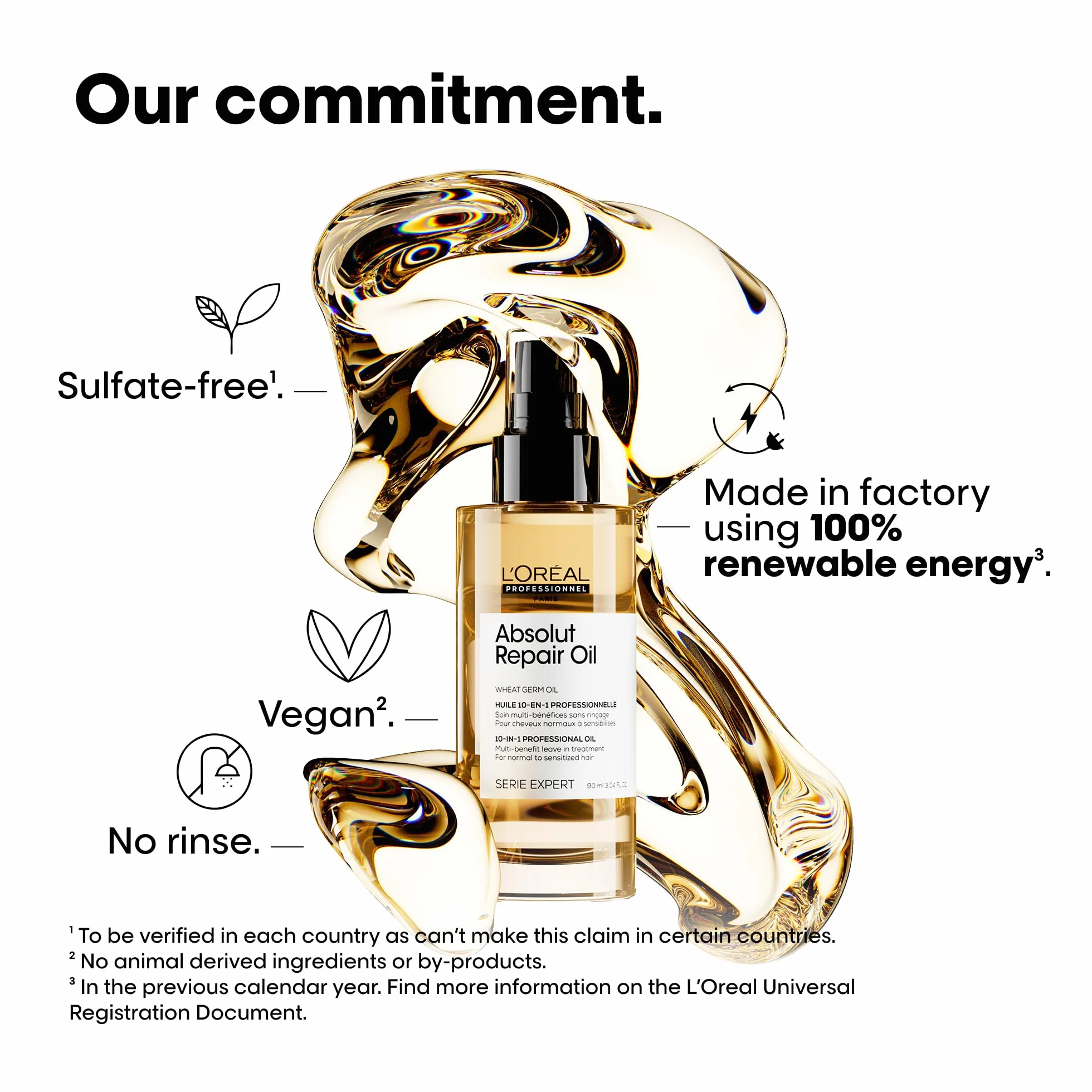 L'Oreal Serie Expert Absolut Repair 10-in-1 Leave In Oil 90ml