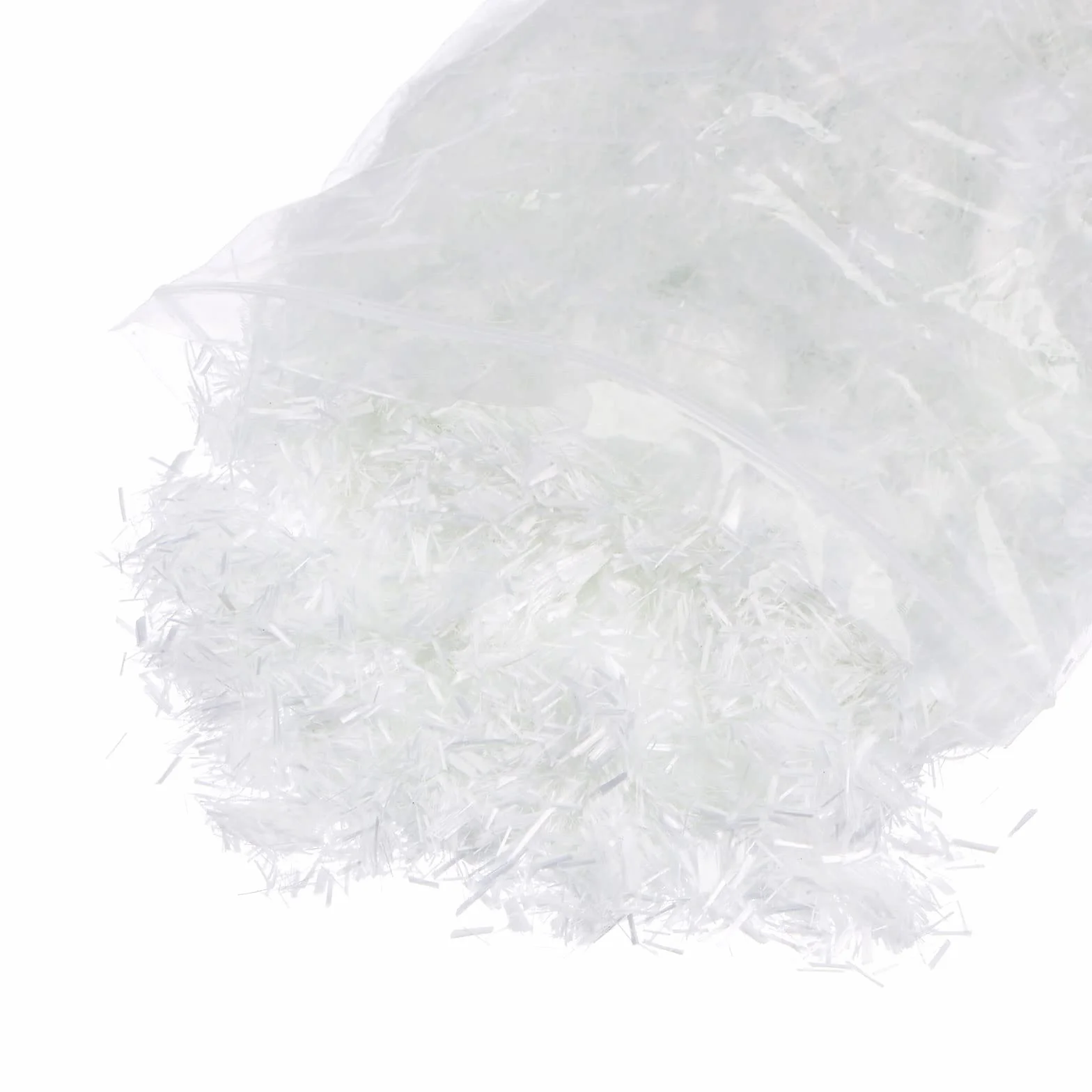 sourcing map Cięte włókna szklane 6 mm odporne na pękanie do mieszanek cementu, ścian budowlanych, do ogrodu, 1 lb