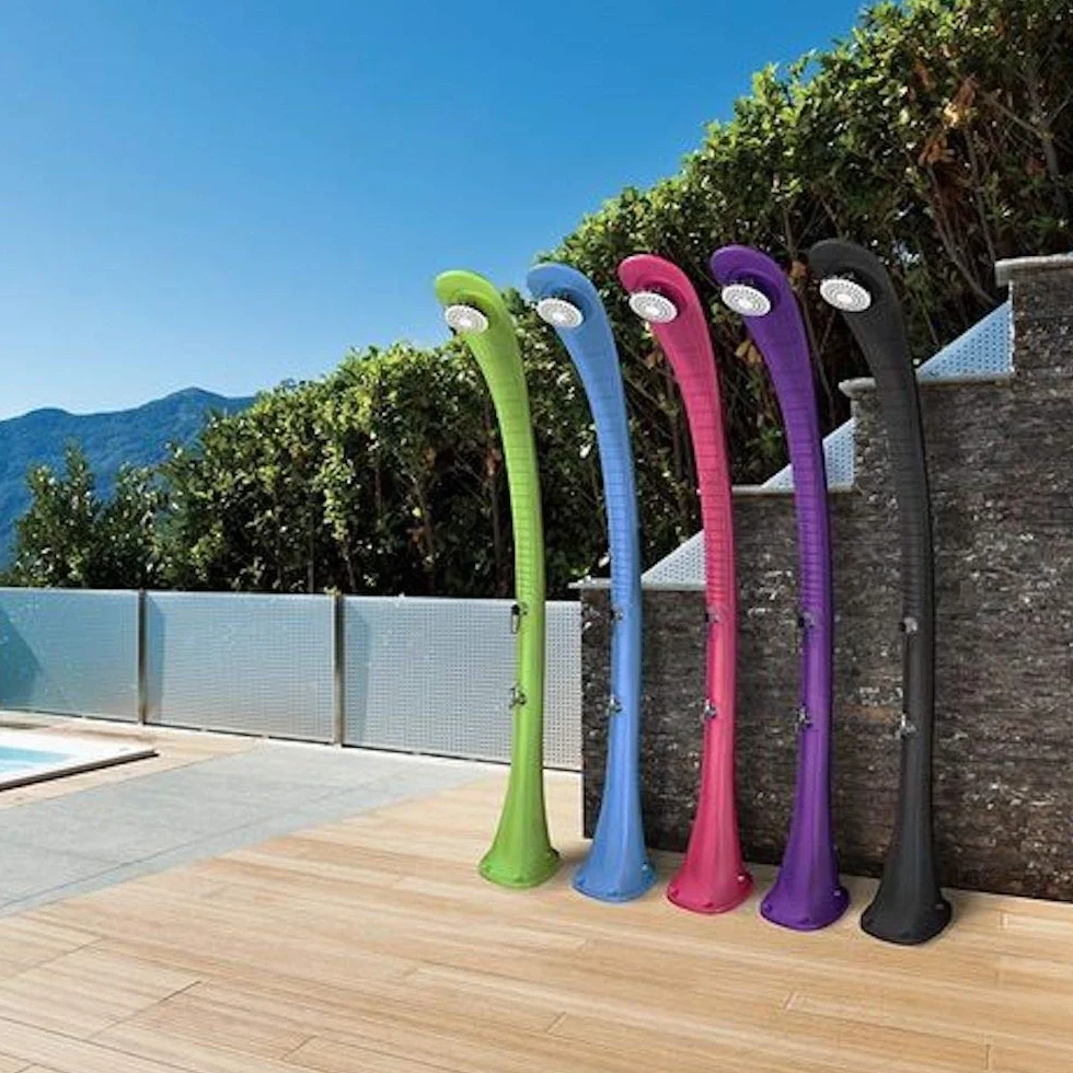 Formidra Cobra 32L Solarny Prysznic DS-C720VE Outdoor ogrodowy zielony 30x34x217 cm