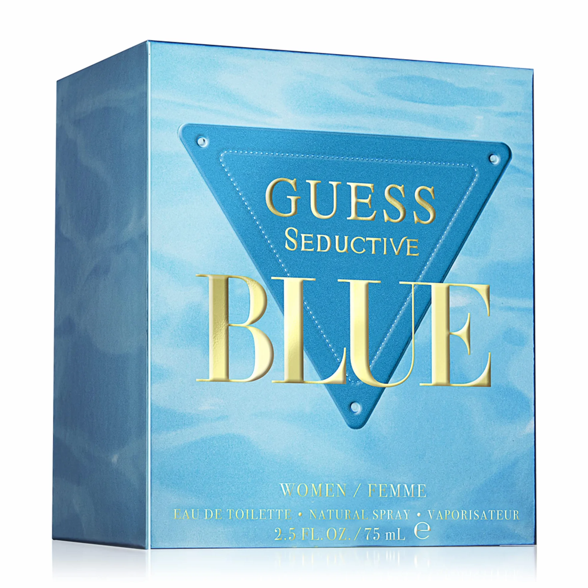 GUESS Seductive Blue, woda toaletowa dla kobiet, kwiatowo-owocowy zapach, świeży i uzależniający zapach, długotrwały