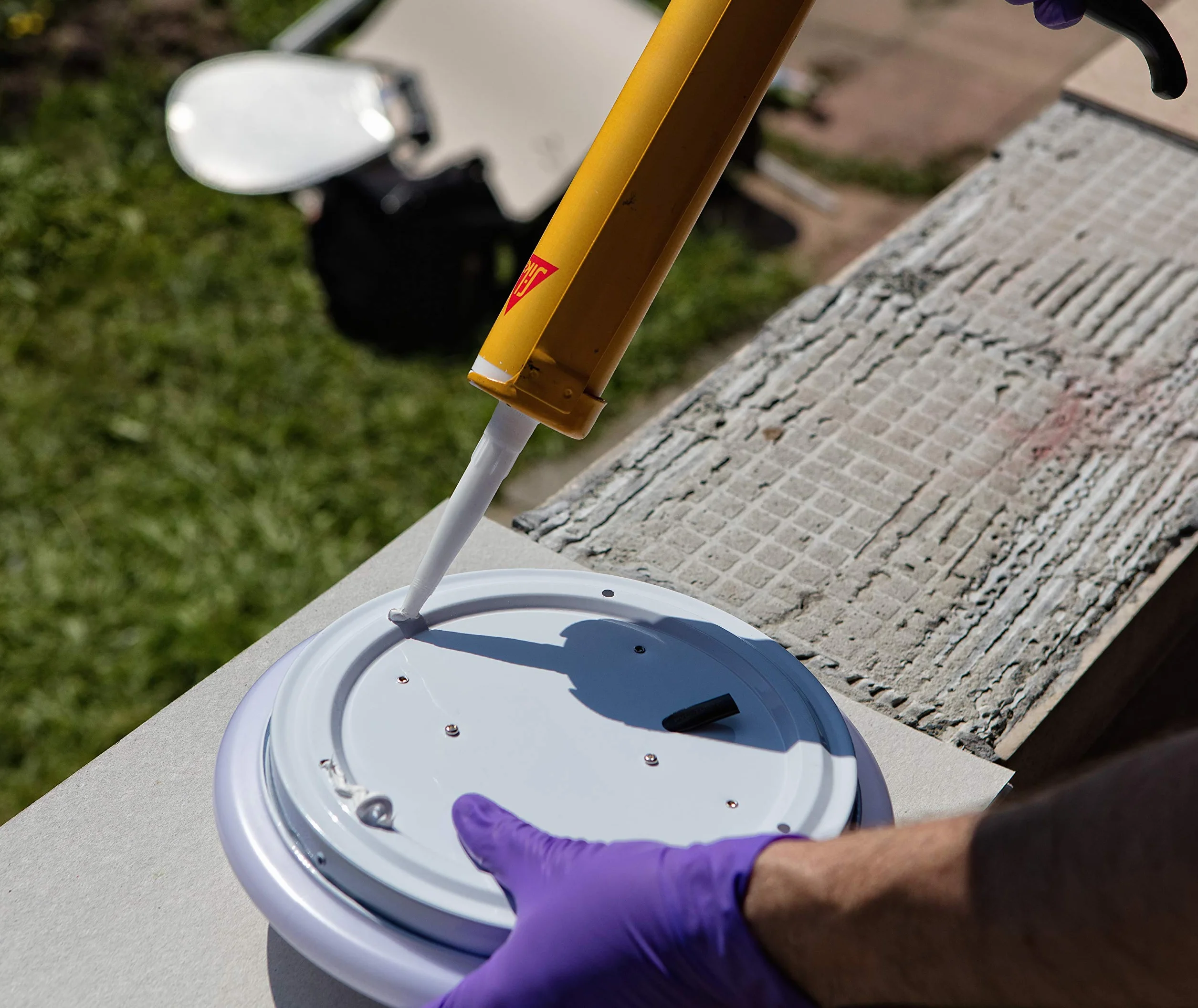 Sika flex-141 PVC szary beton, miękki klej uszczelniający, klej plastikowy na porowatych i nieporowatych podłożach, mocowanie do PCW, wewnątrz i na zewnątrz, 290 ml
