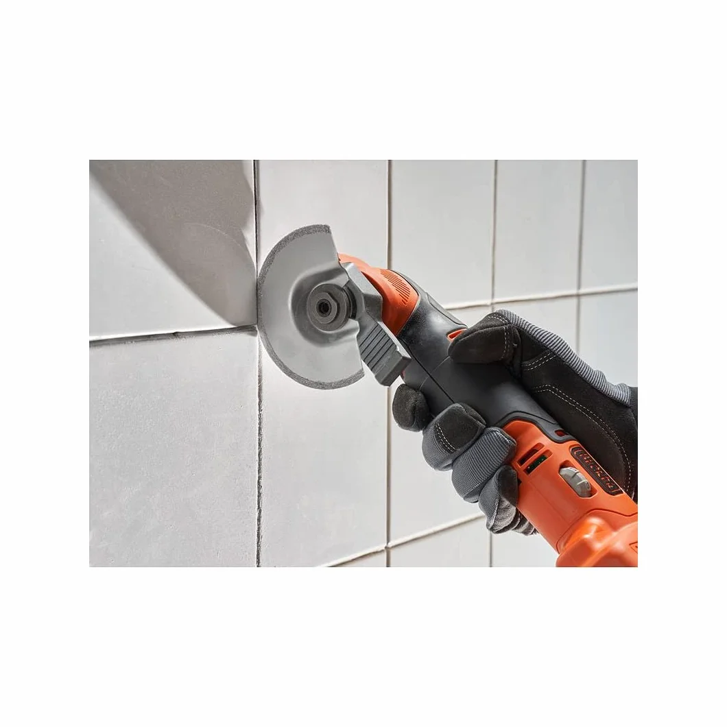Black+Decker Bezprzewodowe Narzędzie Wielofunkcyjne Oscylacyjne 18 V 2 Ah Zestaw z 20 Akcesoriami