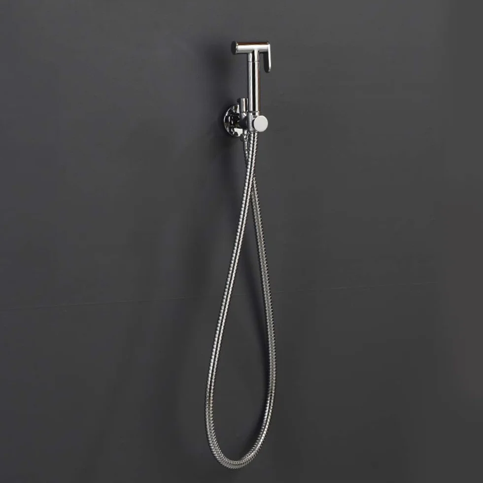 Baterie bidetowe mosiądz łazienka prysznic kran bidet toaleta opryskiwacz bidet toaleta podkładka mikser muzułmański prysznic okrągły