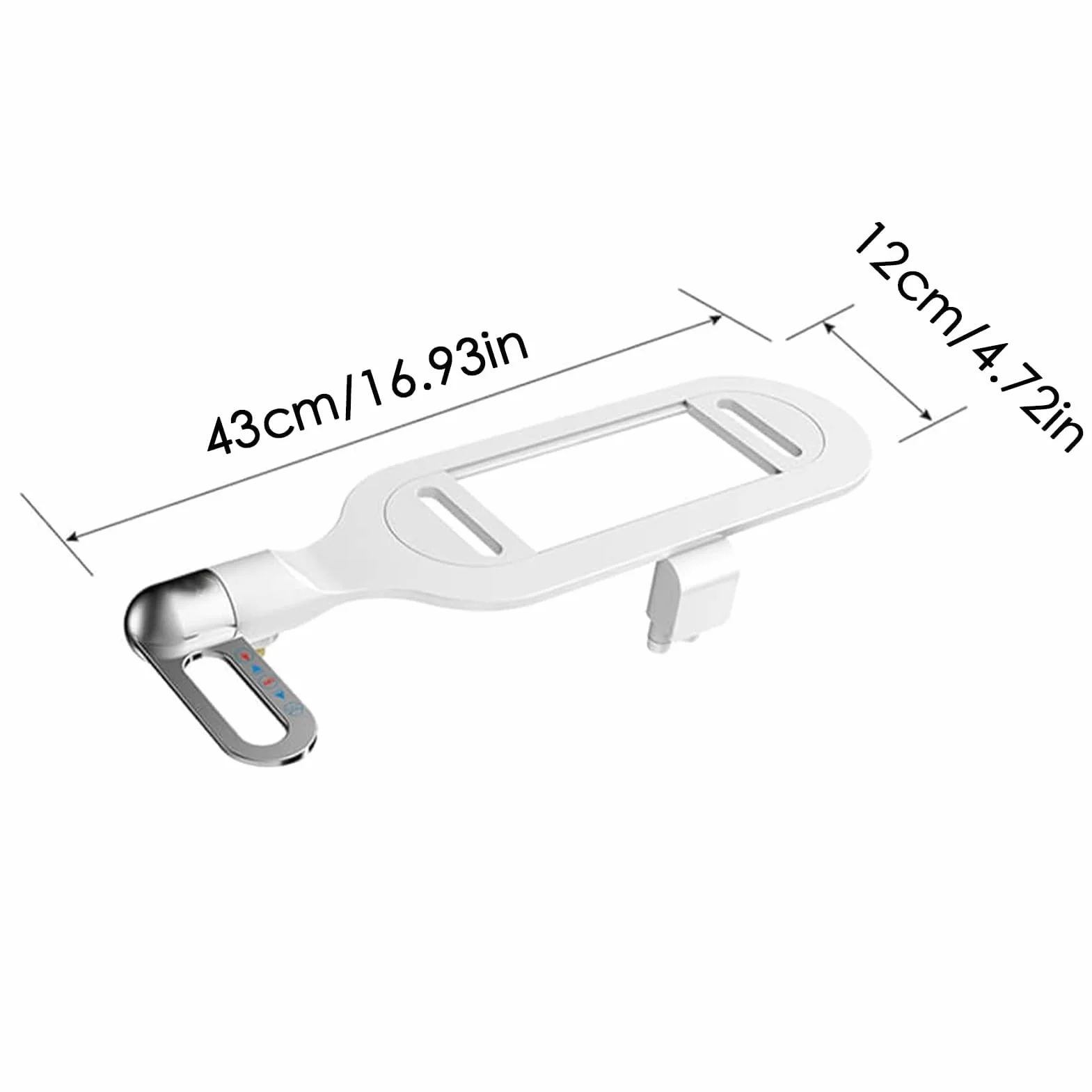 Bidet Toaleta Attacent Podwójna dysza Nonctric Fresh Water Spray Easy Inll HigieBidet dla najwyższego t i czystości