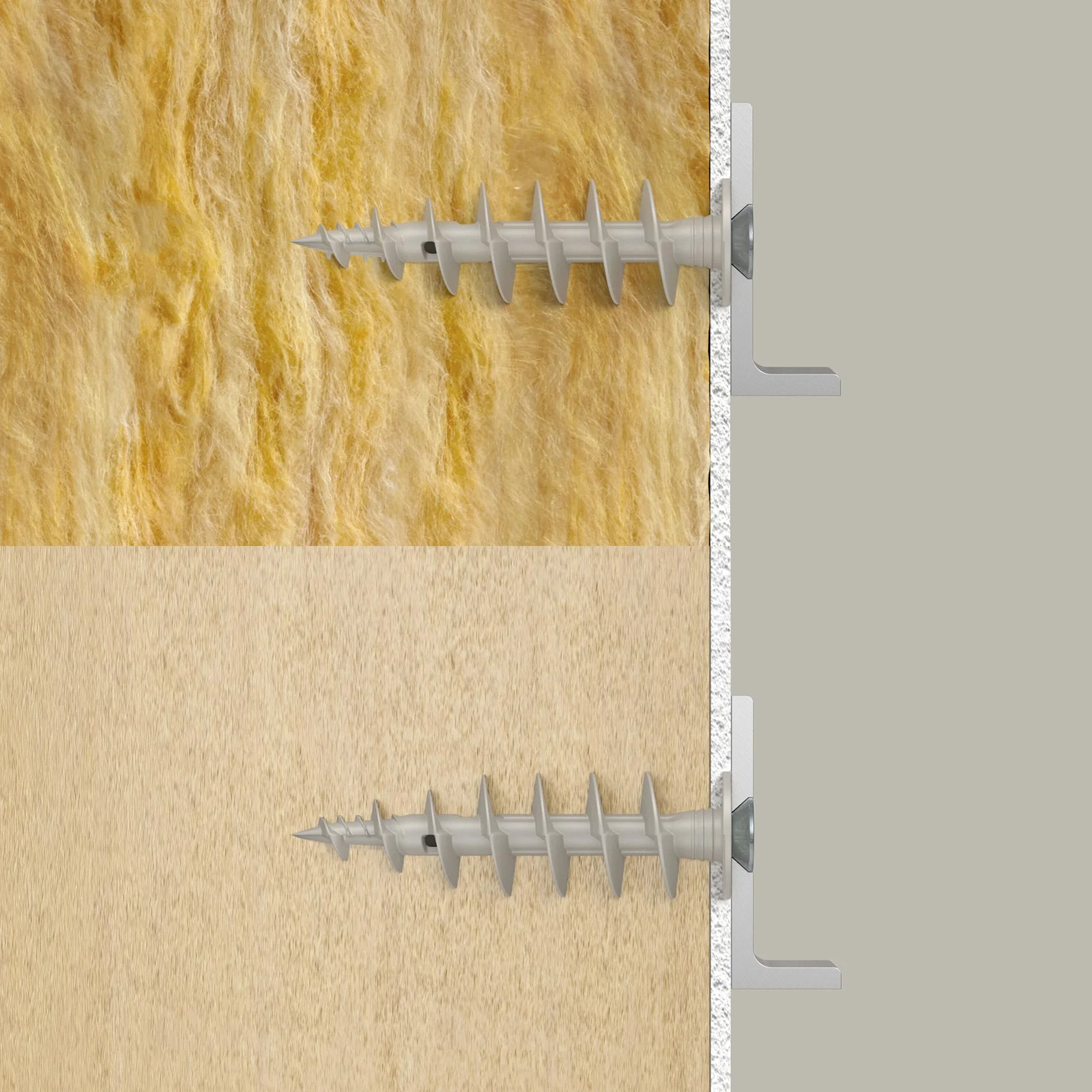Fischer FID II Plus 80 mm, 2 x kołek do płaszcza, izolacja, możliwość użycia z kołkiem chemicznym, 573824