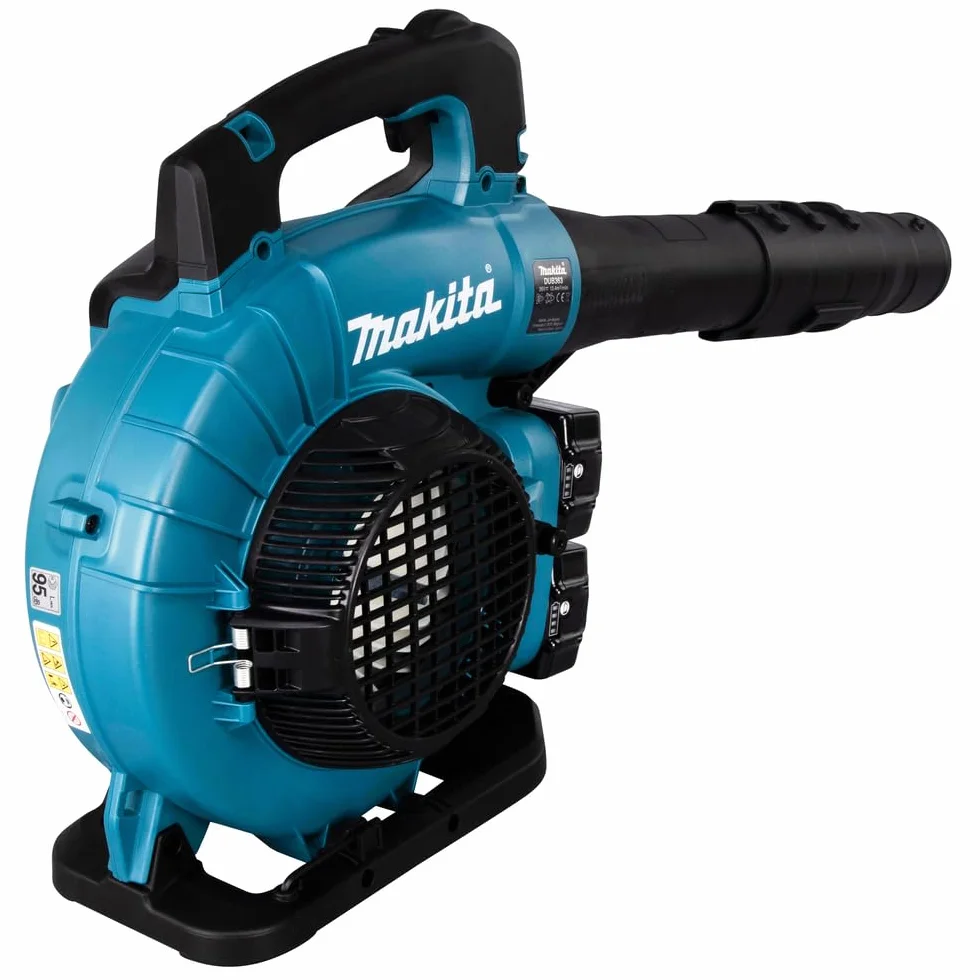Makita DUB363PT2V akumulatorowa dmuchawa do liści/odkurzacz 2 x 18 V/5,0 Ah, 2 akumulatory + ładowarka z podwójną ładowarką