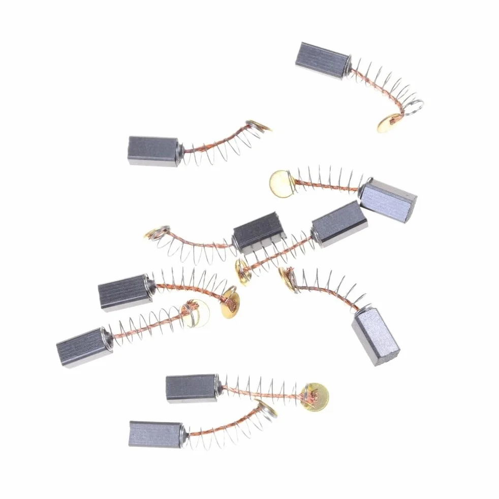 10 szt. 5 x 5 x 8 mm zamienniki szczotki węglowej silnika elektronarzędzi