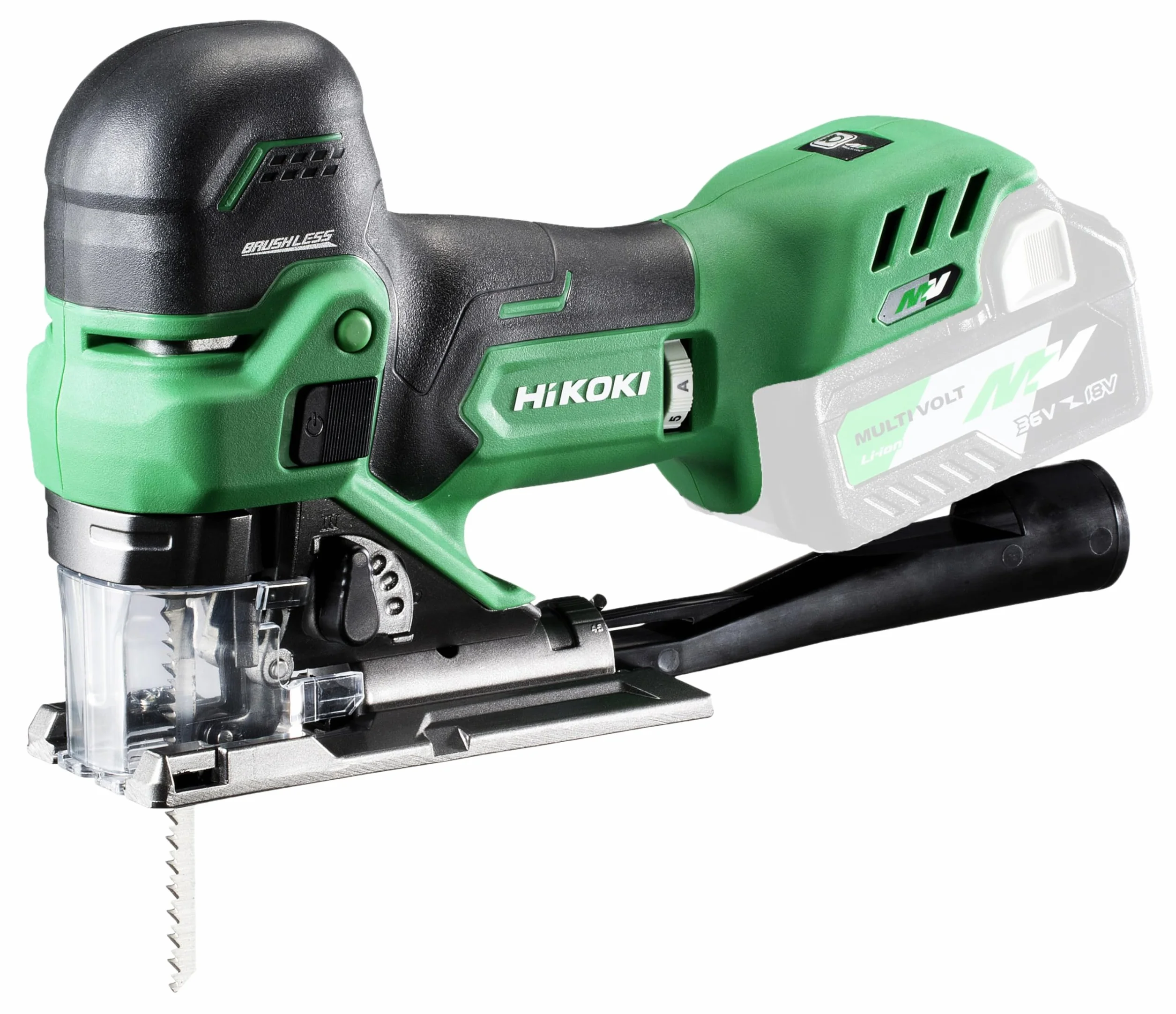 HIKOKI Akku-Stichsäge CJ36DB (36V, Li-Ion, Brushless, LED, Transportkoffer, ohne Akkus und Ladegerät)