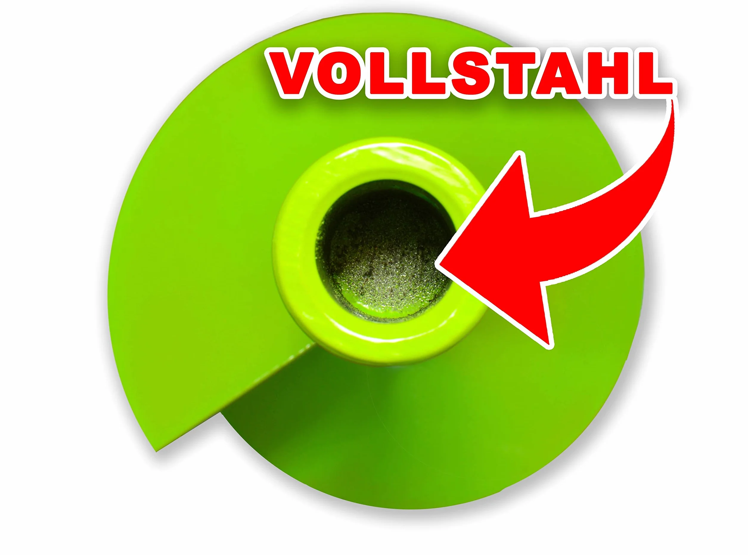 WERHE świder ziemny Ø 120 mm, podwójna spirala, adapter SDS Plus | lita stal, hartowany grot, do słupków ogrodzeniowych i sadzenia drzew, do gliny i piasku