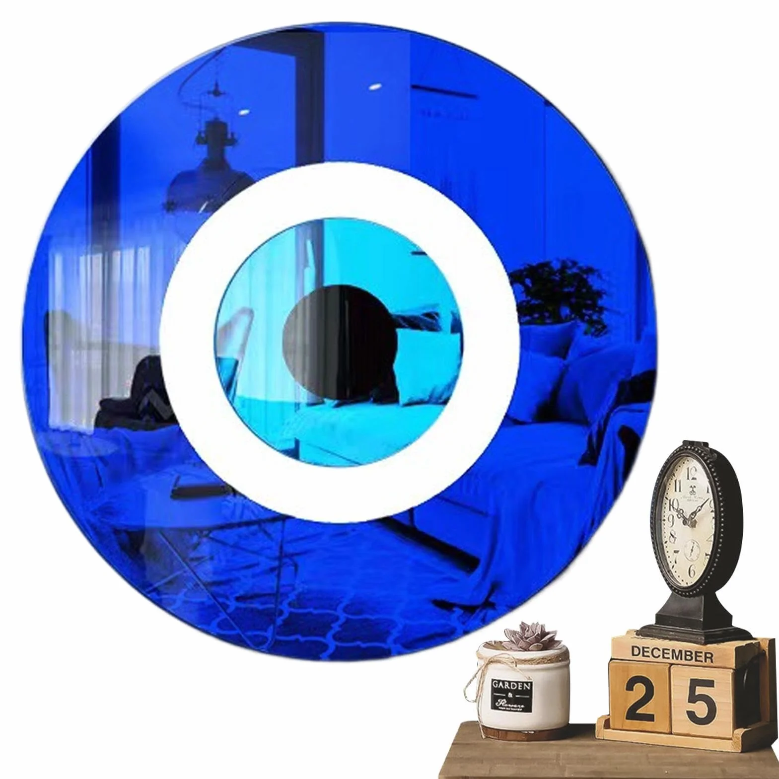 Blue Devil Eye Akrylowa dekoracja Ozdoba do domu z niebieskim diabelskim okiem