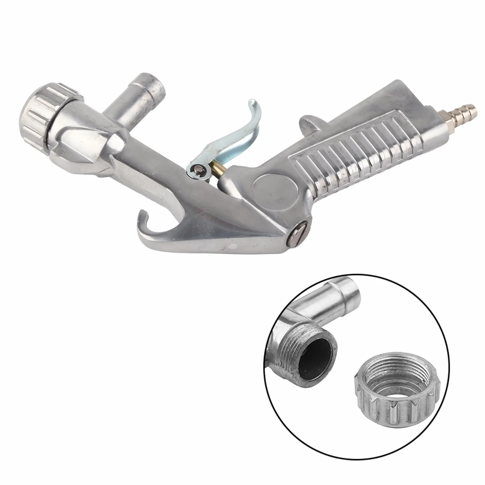 Sandblaster Air syfon pistolet natryskowy z 4 dyszami ceramicznymi, ścierny Grit piasek Feed Gun