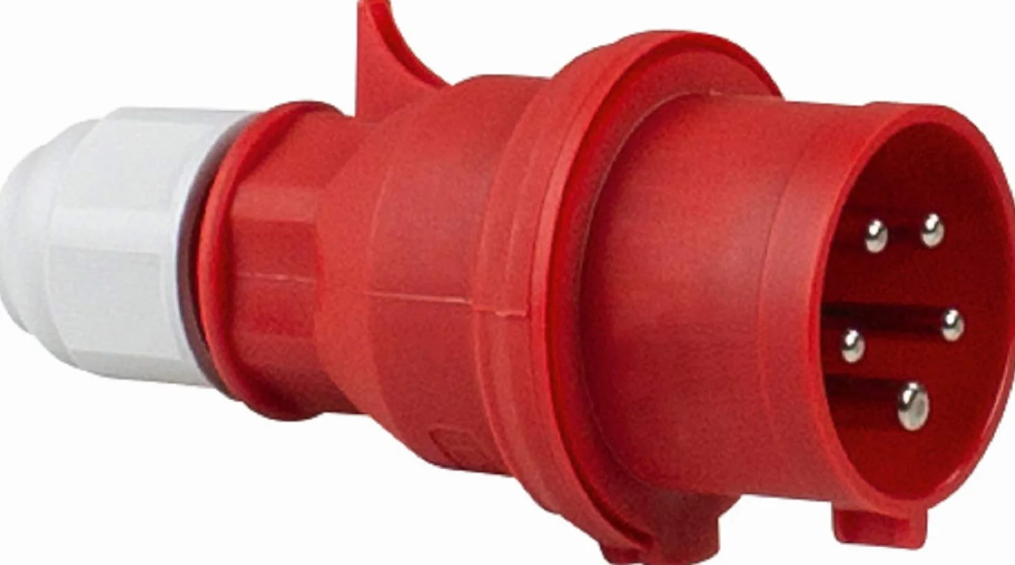 Schwabe Starkstromverlängerung 400 V 32 A CEE-Stecker CEE-Kupplung IP44 50 m Verlängerungsleitung 5-polig Schwarz