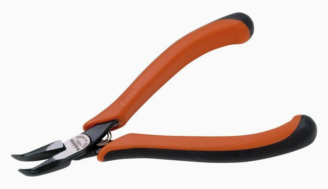 PLIER, zagięty nos, 131 mm, kombinerki, ilość 1 | 4833