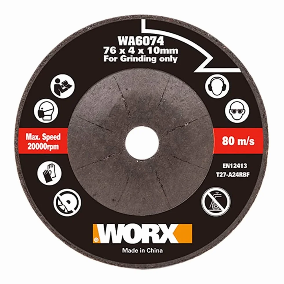 WORX WA6074 tarcza szlifierska 76 mm do rozdrabniacza WX801