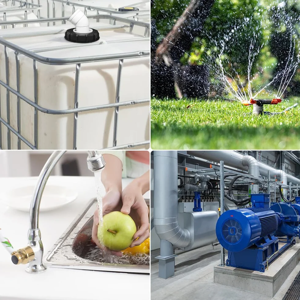 mizikuu IBC filtr pokrywy, 45°IBC, filtr pokrywy, 163 mm, nylonowy filtr wody deszczowej, zmywalny, z pokrywką, pokrywa filtra IBC, z łukiem, filtr IBC, akcesoria do zbiornika na wodę deszczową IBC,