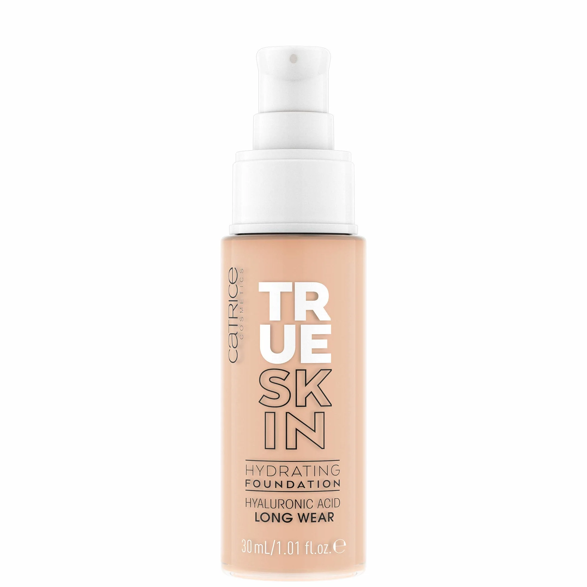 Catrice Podkład nawilżający True Skin, nawilżanie, długotrwały, matujący, naturalny, matowy (30ml)