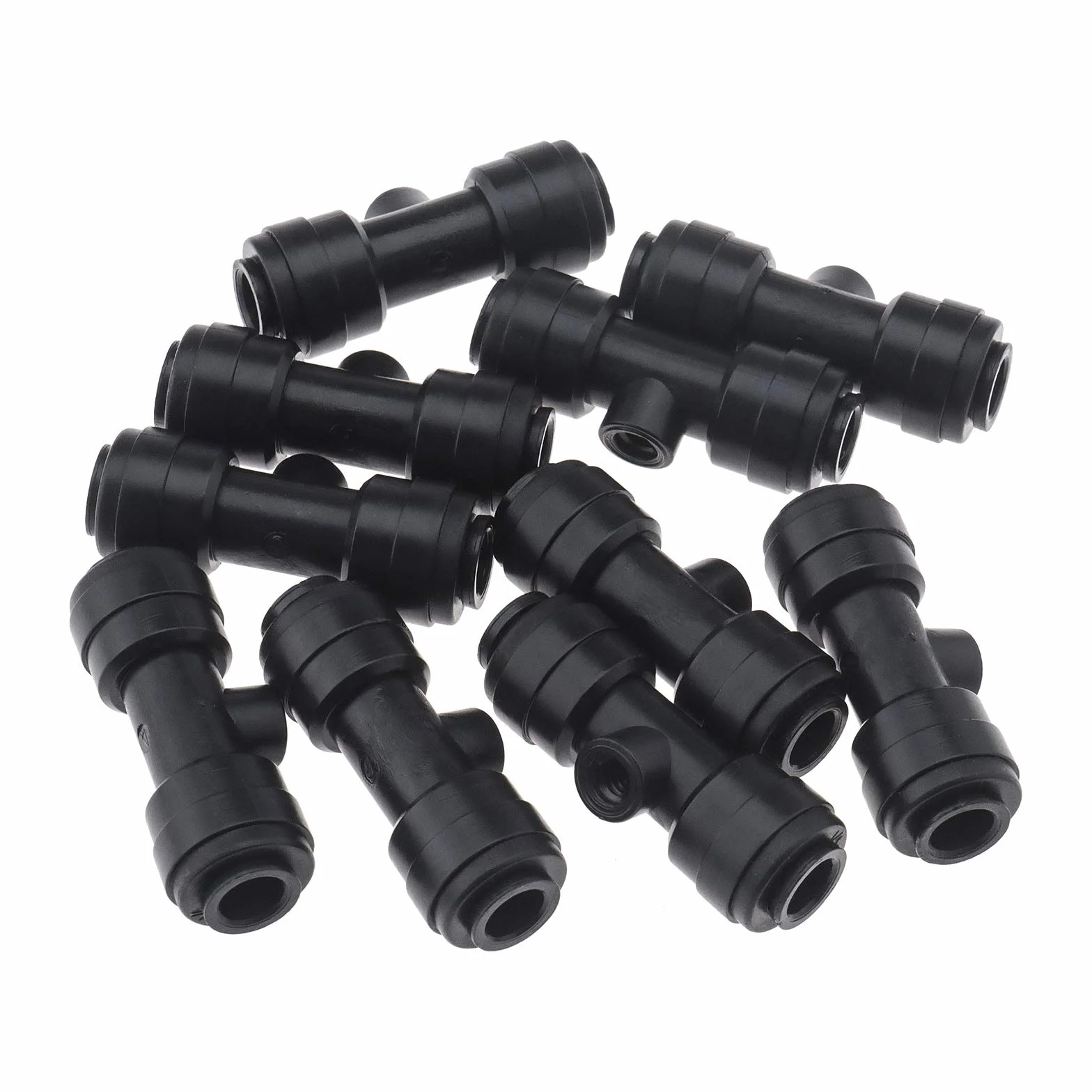 21 szt. Dysze mg?y wodnej zestaw zraszaczy 10x dysza Slip-Lock Mister 10x gwint 10/24 trójniki UNC i 1x system ch?odzenia wtyczki do szklarni ogród