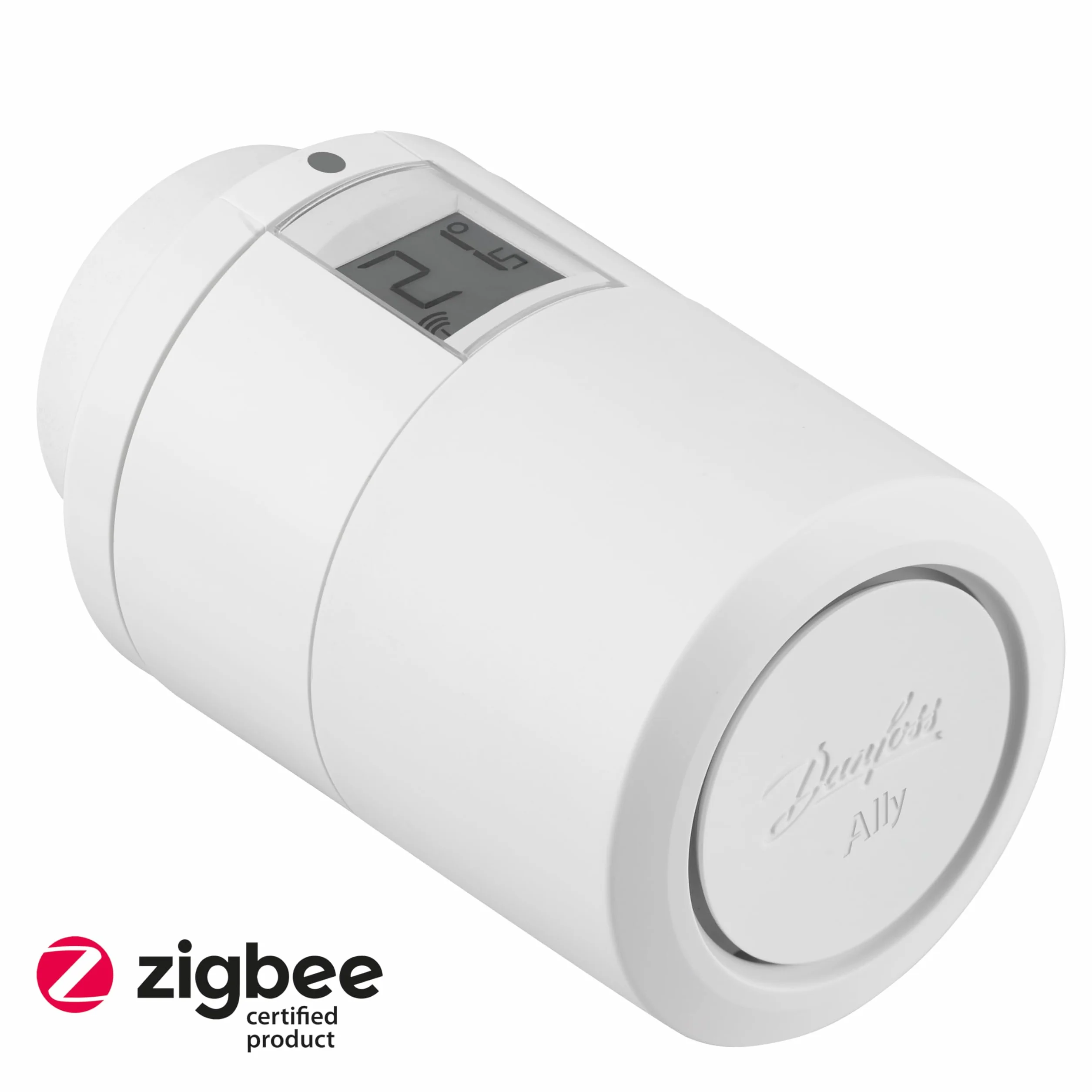 Elektroniczny termostat grzejnikowy Danfoss Ally, Biały