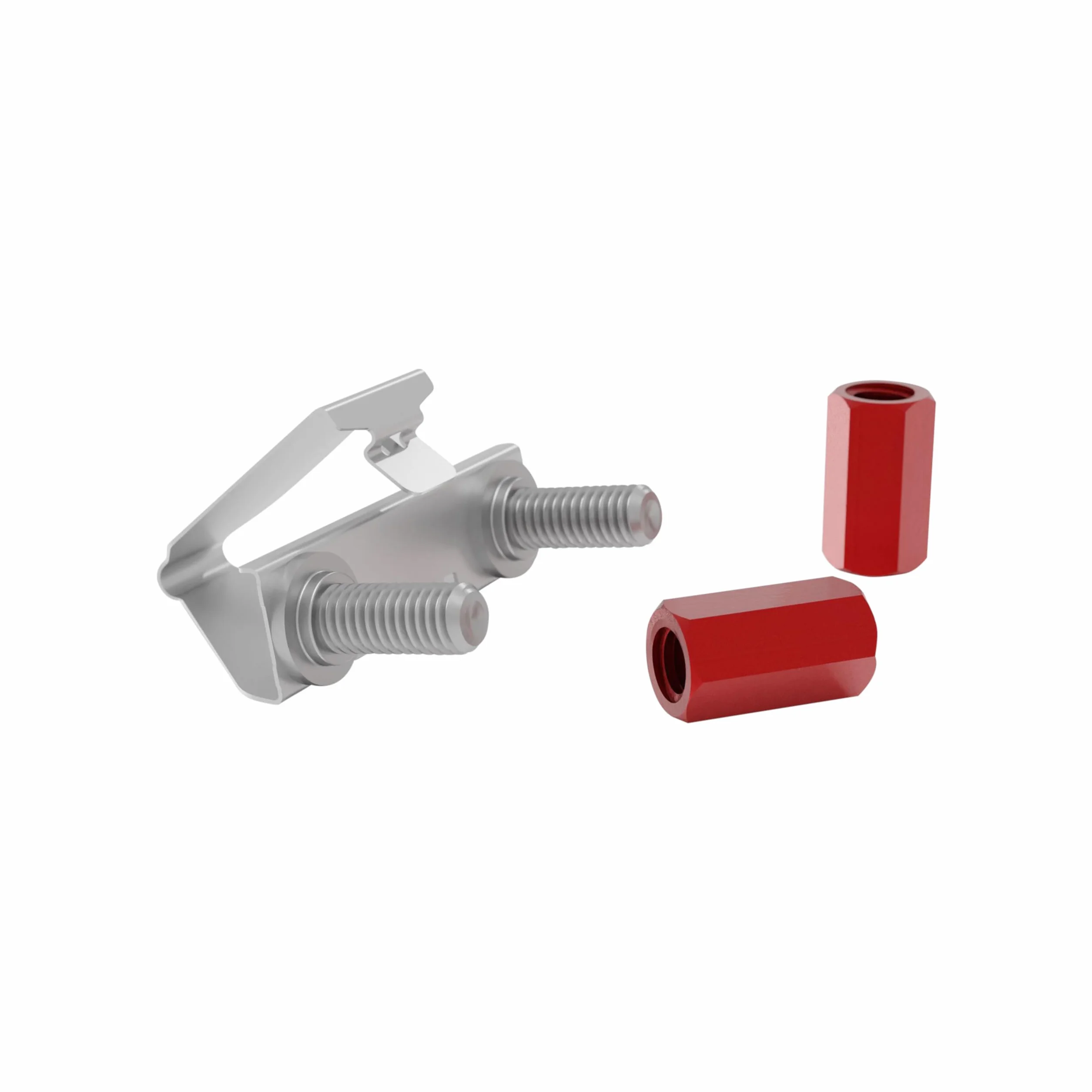 /dev/mount 50-Pack - Alternatywa dla nakrętek klatkowych od PATCHBOX, zamiennik śrub 19" rackowych szyn serwerowych, łatwiejszy i szybszy niż nakrętki klatkowe M6 do montażu sprzętu w serwerowni