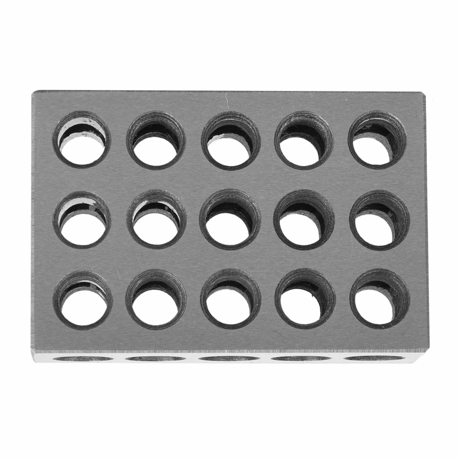 2Pcs 25X50X75Mm Blocks 23, Parallelblock Machinist Block Holes Milling Parallel Clamping Block Milling Machine Accessories