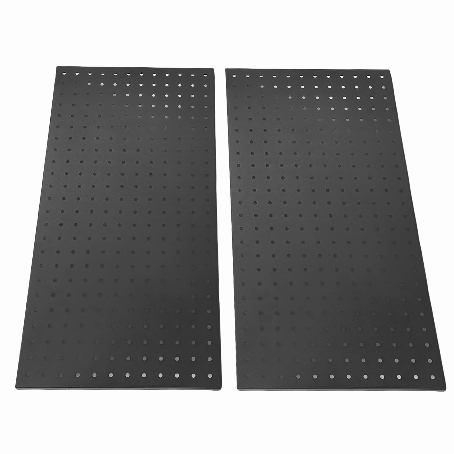 Generic Metalowe Panele ścienne z Pegboardów Solidny Uchwyt na Narzędzia do Warsztatu Garażowego 24x12 Cali Zestaw 2 Stalowych Organizerów