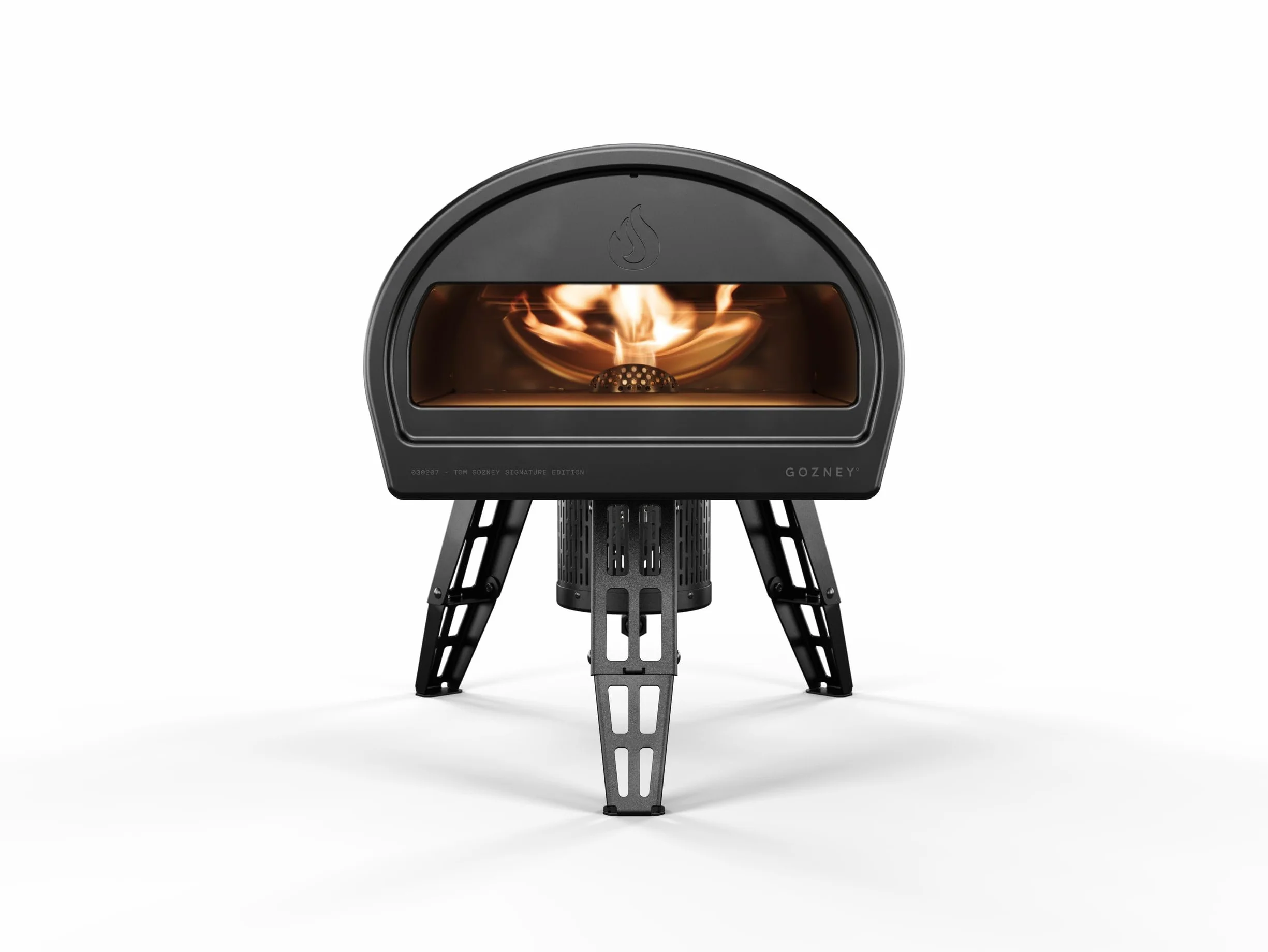 Gozney Roccbox Piec do Pizzy na Dworze, Czarny, Przenośny, Gaz i Drewno