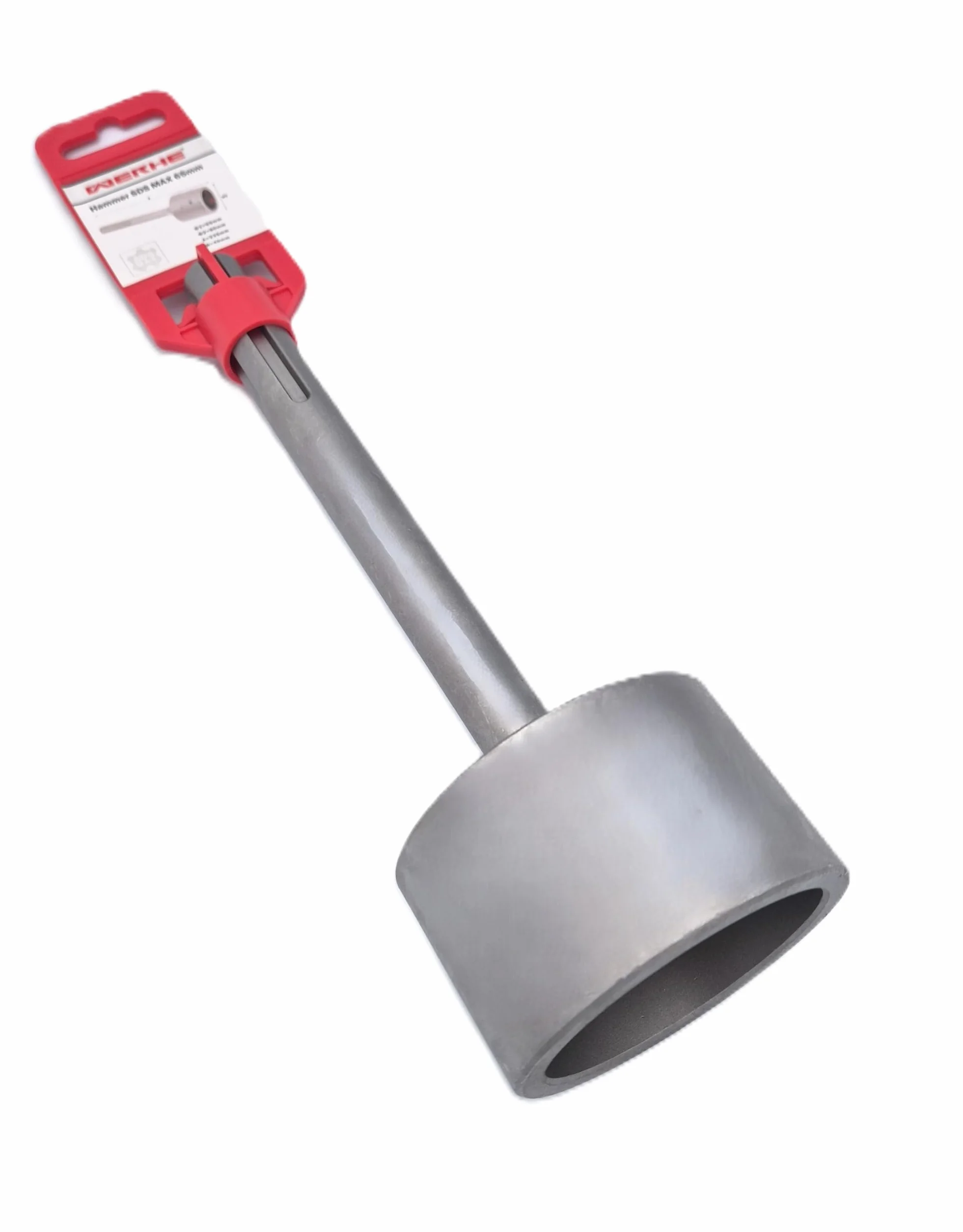 WERHE pobijak do słupków SDS Max 65x85x210 mm | do Star Pickets, słupki typu T, pale drewniane, pasuje do SDS Max młoty wyburzeniowe, waga 1,23 kg, wbijanie bez wysiłku