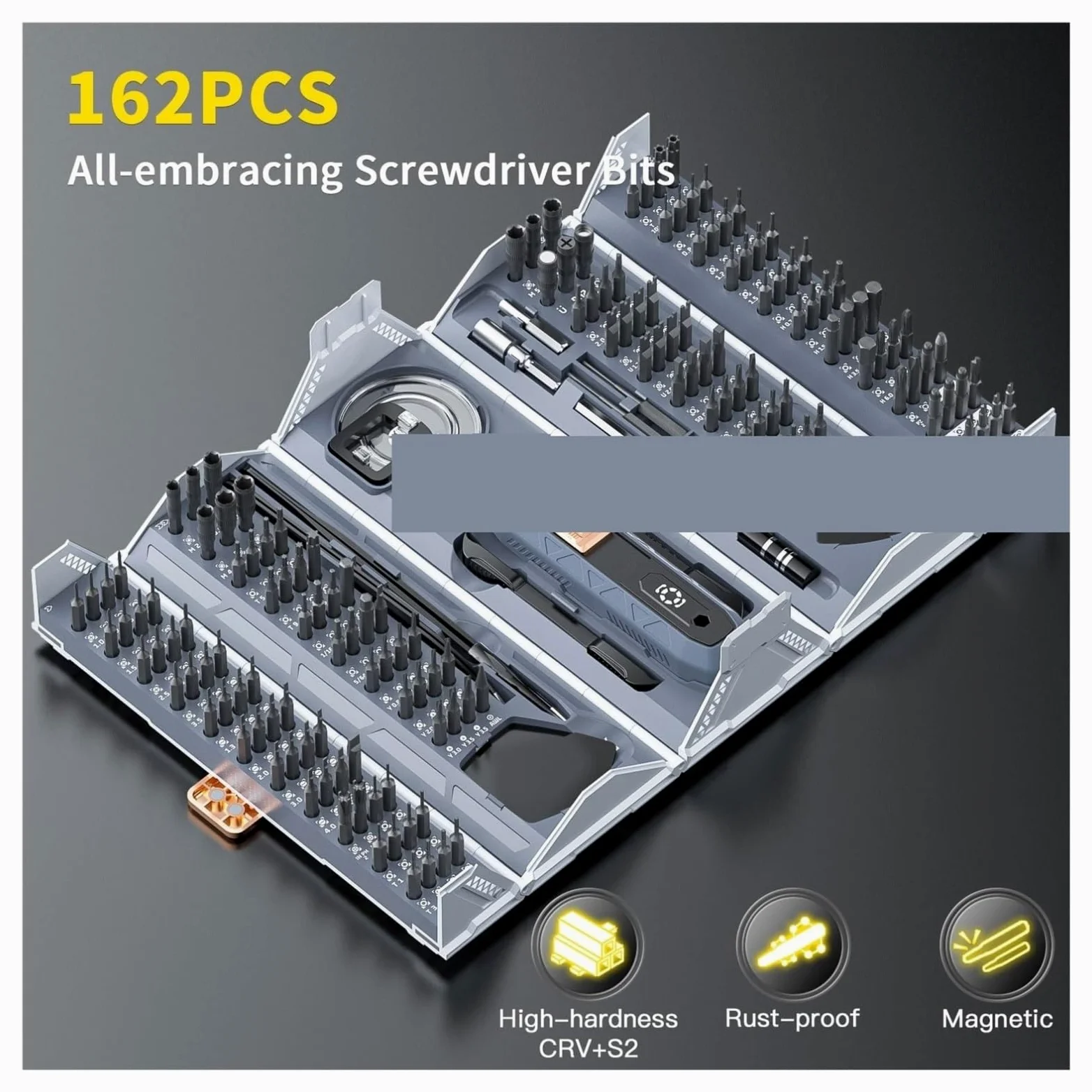 Zestaw Kluczy PłAskich Zestaw Śrubokrętów 180 W 1 Phillips Torx Hex Cr-V Bity Precyzyjny Magnetyczny Śrubokręt Do Telefonu Komórkowego Zestaw Narzędzi Do Naprawy Komputera Szerokie Zastosowanie