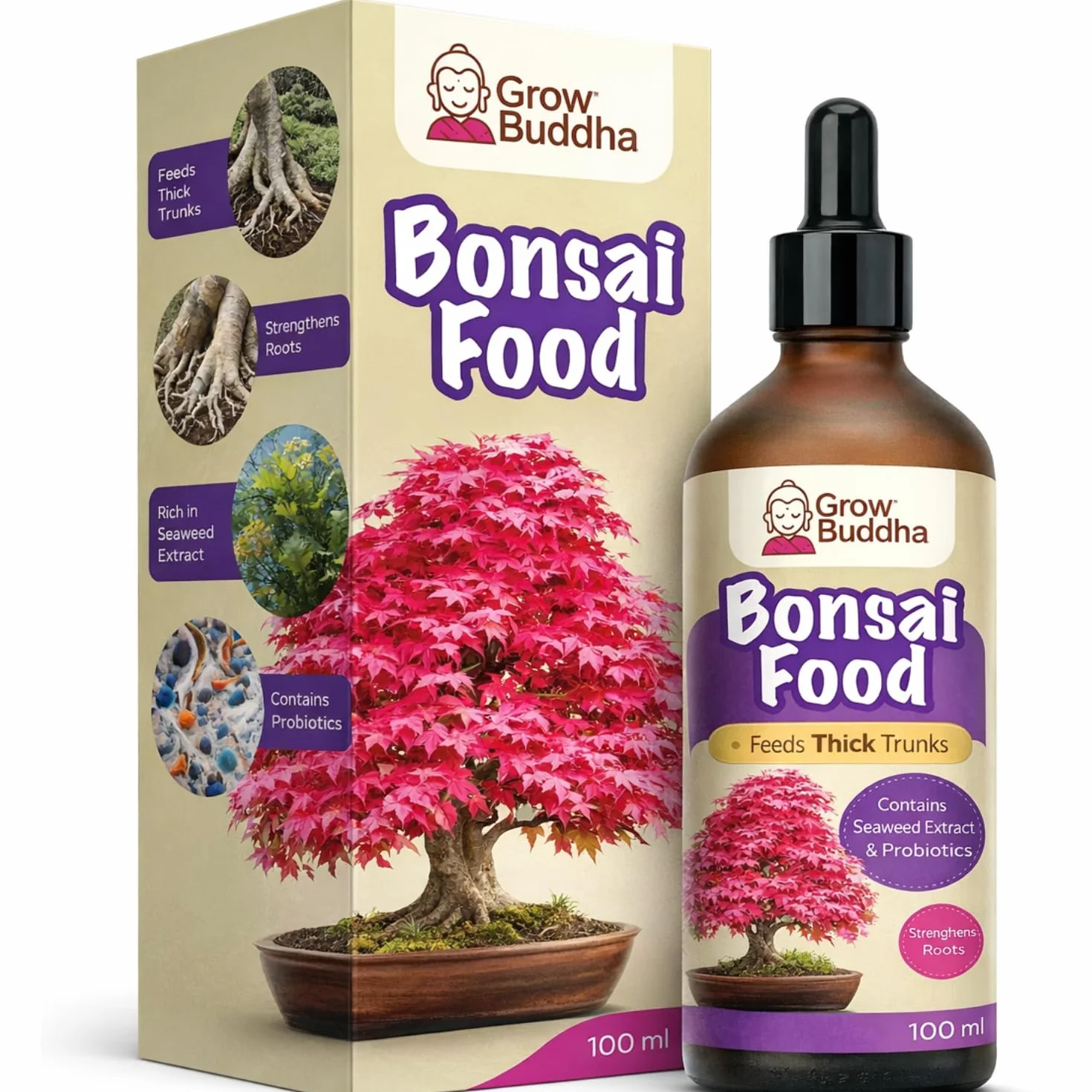 Grow Buddha Bonsai Nawóz spożywczy płynny skoncentrowany 100 ml
