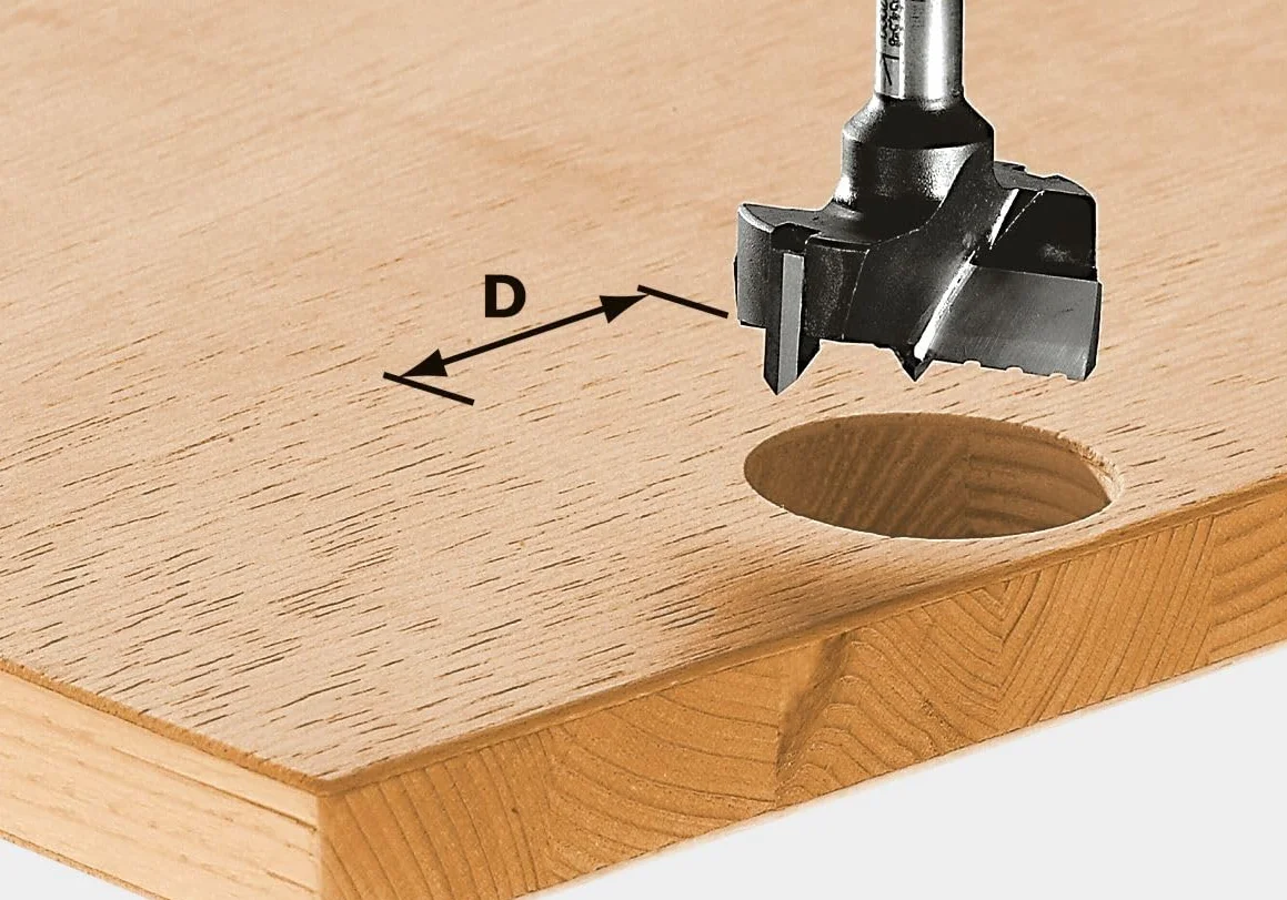 Festool Broca para bisagras HW S8 D35