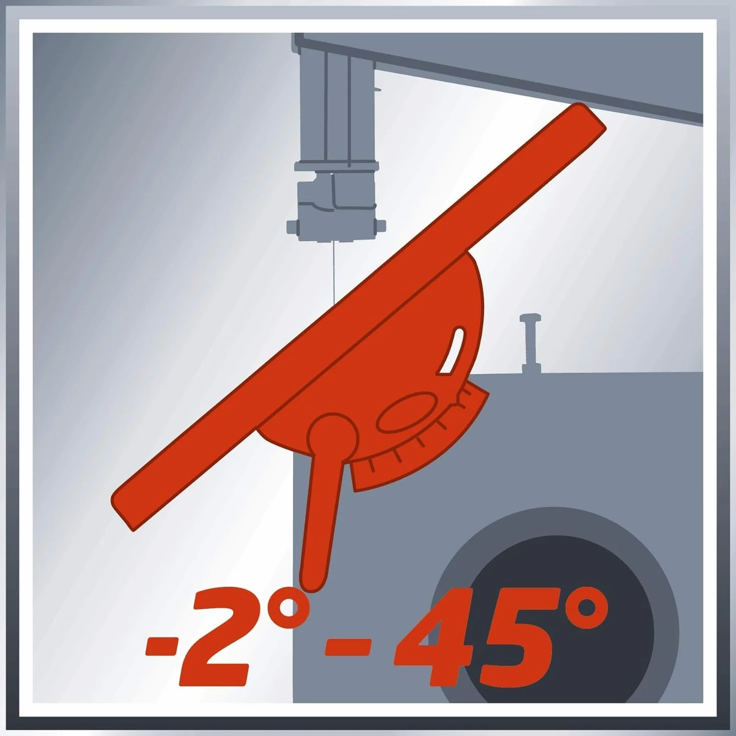 Einhell Tc-Sb 200/1 Piła Taśmowa, Czerwony, ‎45 x 60.5 x 68 cm