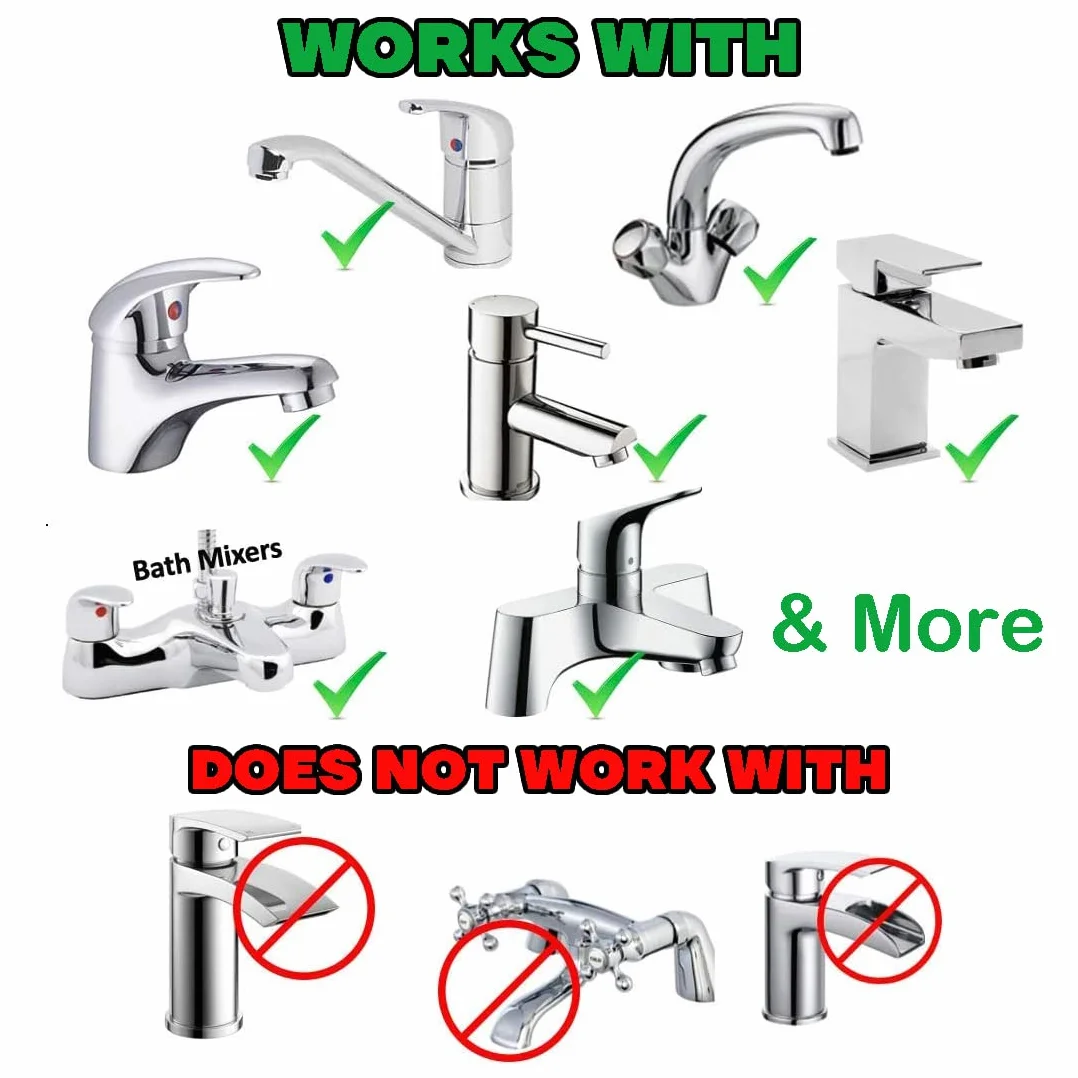 Home Handheld Bidet Zestaw toalety dla niemowląt z rozpylaczem z kranu, wężem i przyłączem, idealny do mycia włosów lub czyszczenia umywalki (srebrny)