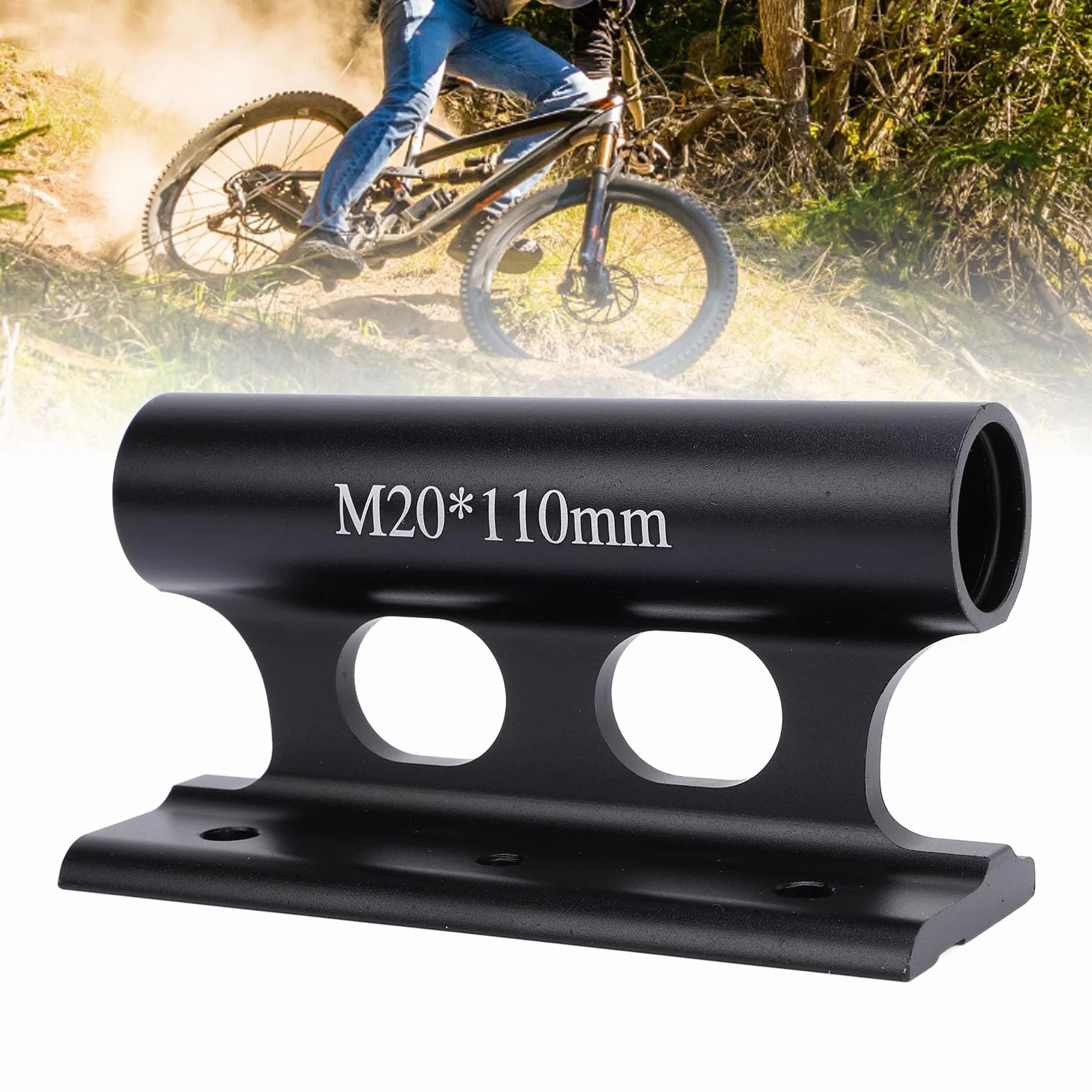 POENVFPO Lekki Blok Widelca Rowerowego ze Stopu Aluminium, M20