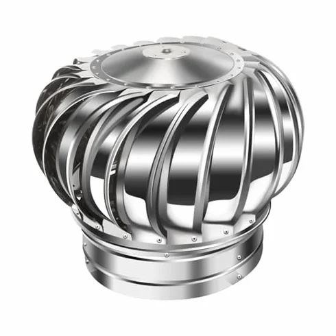 Obrotowa osłona komina ze stali nierdzewnej – okrągła osłona przeciwdeszczowa do kominka, rury kominowej, odsysanie powietrza, pasuje do rur 75 mm, 160 mm, 200 mm, 400 mm