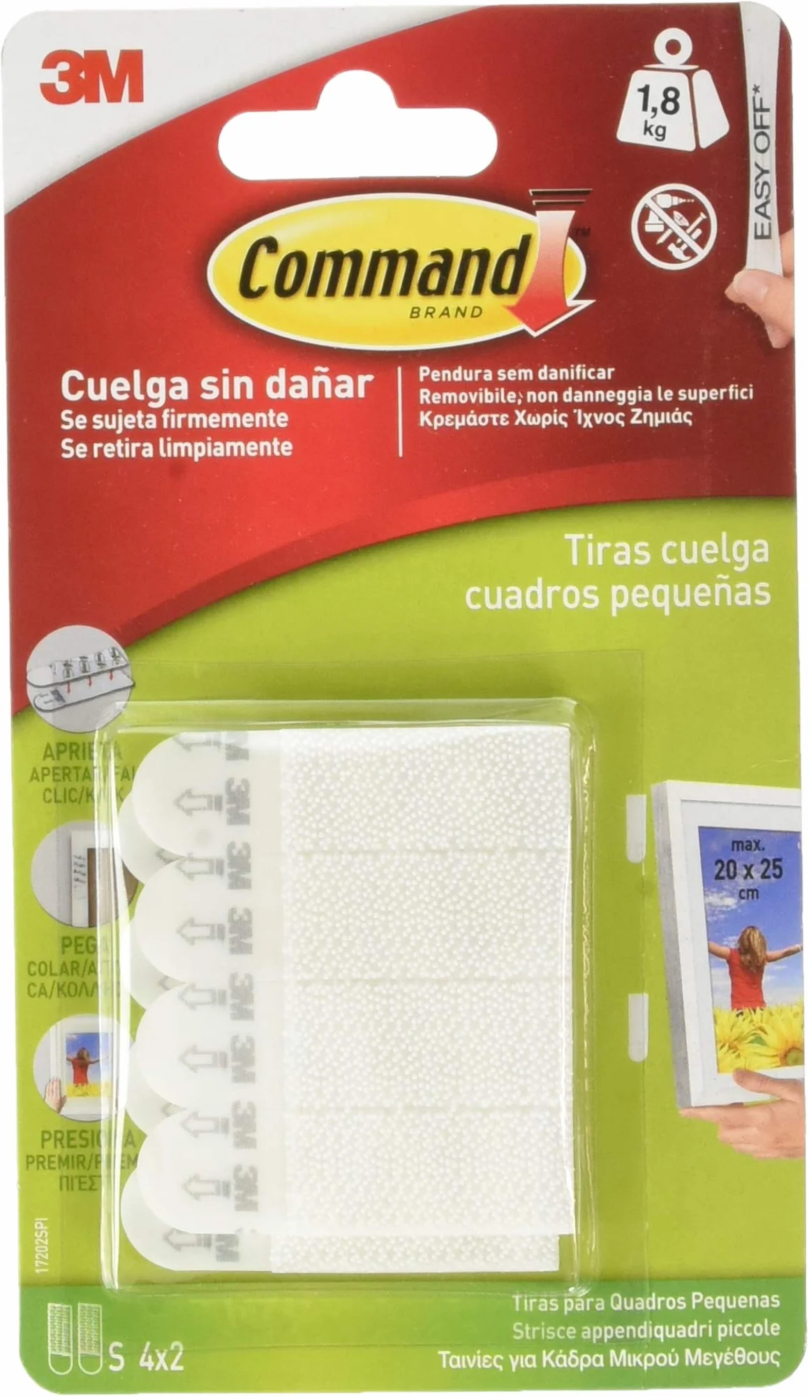Command uu001563772 obraz taśma klejąca do zawieszenia biały