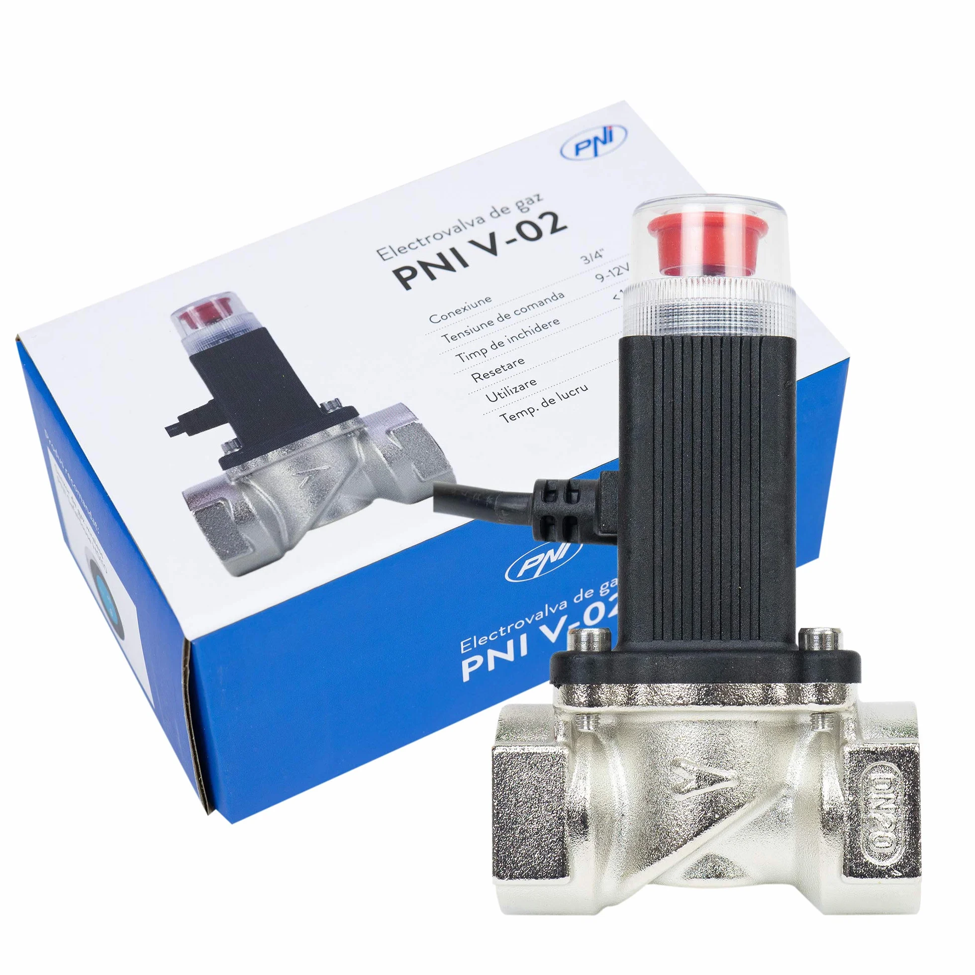 PNI V02 zawór elektromagnetyczny 3/4 cala