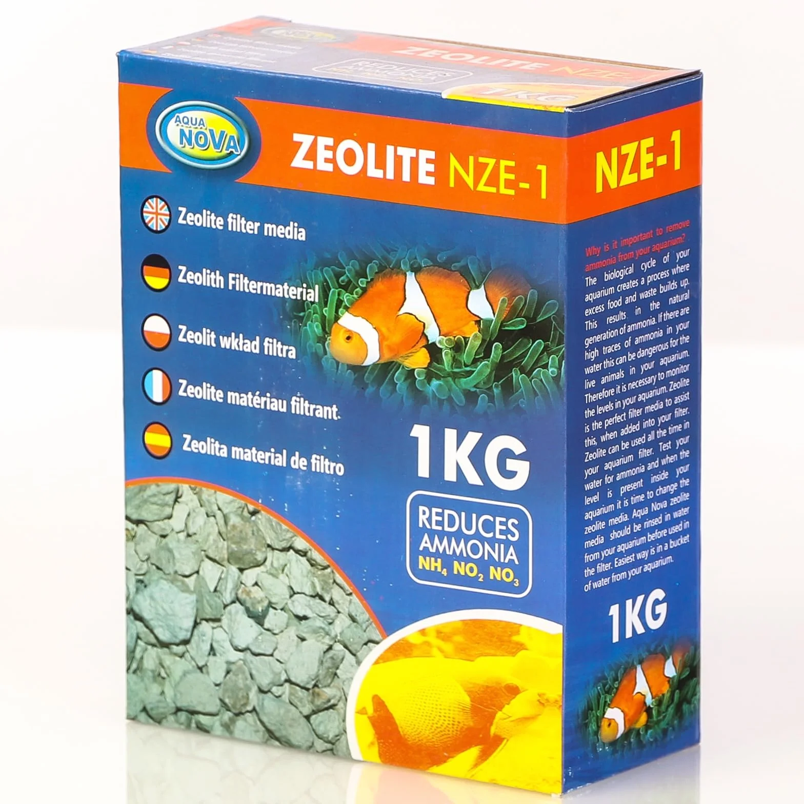 Aqua Nova Zeolite NZE-1 wkład filtra 1kg