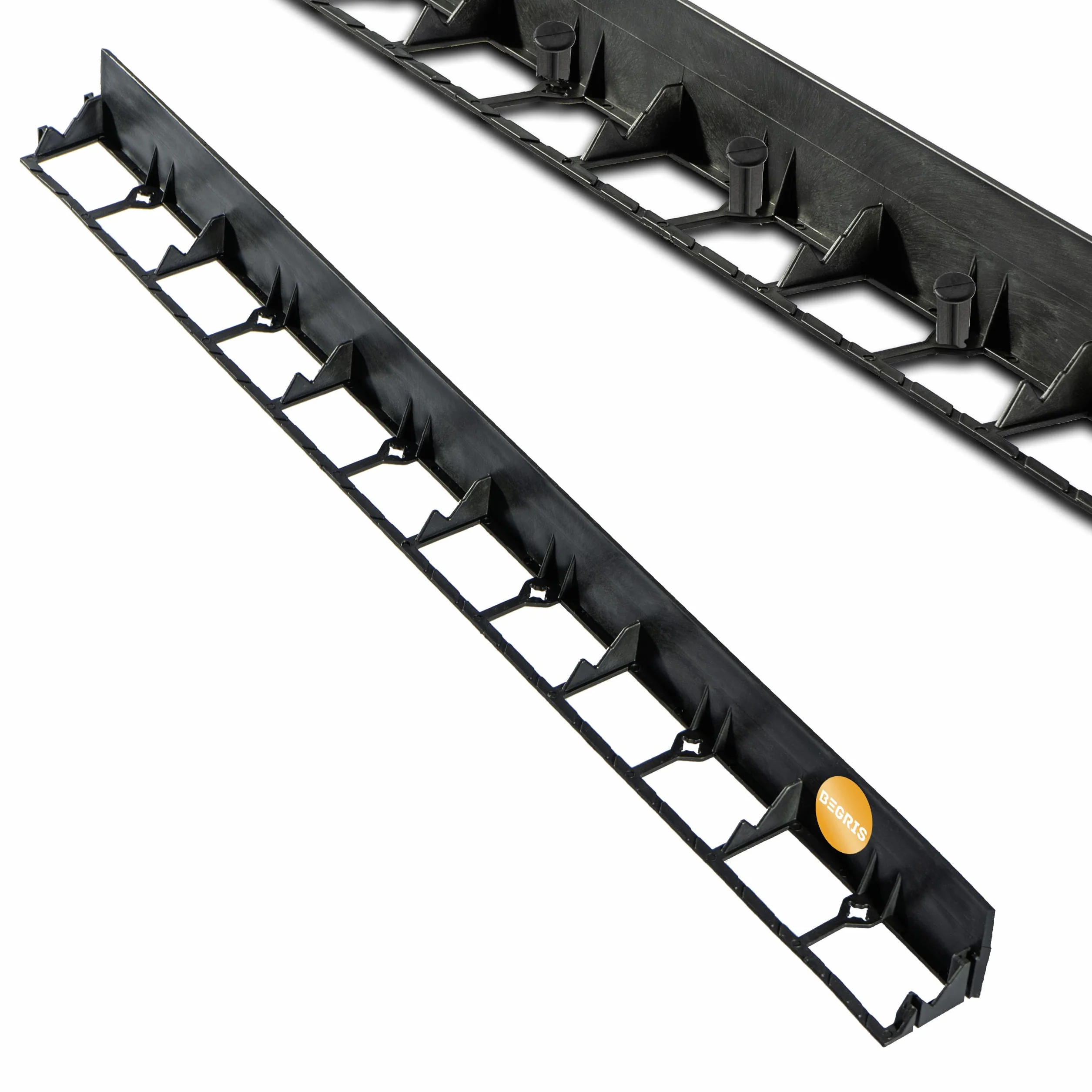 Elastyczne Obrzeże trawnikowe 1 m 5,8 cm Czarny