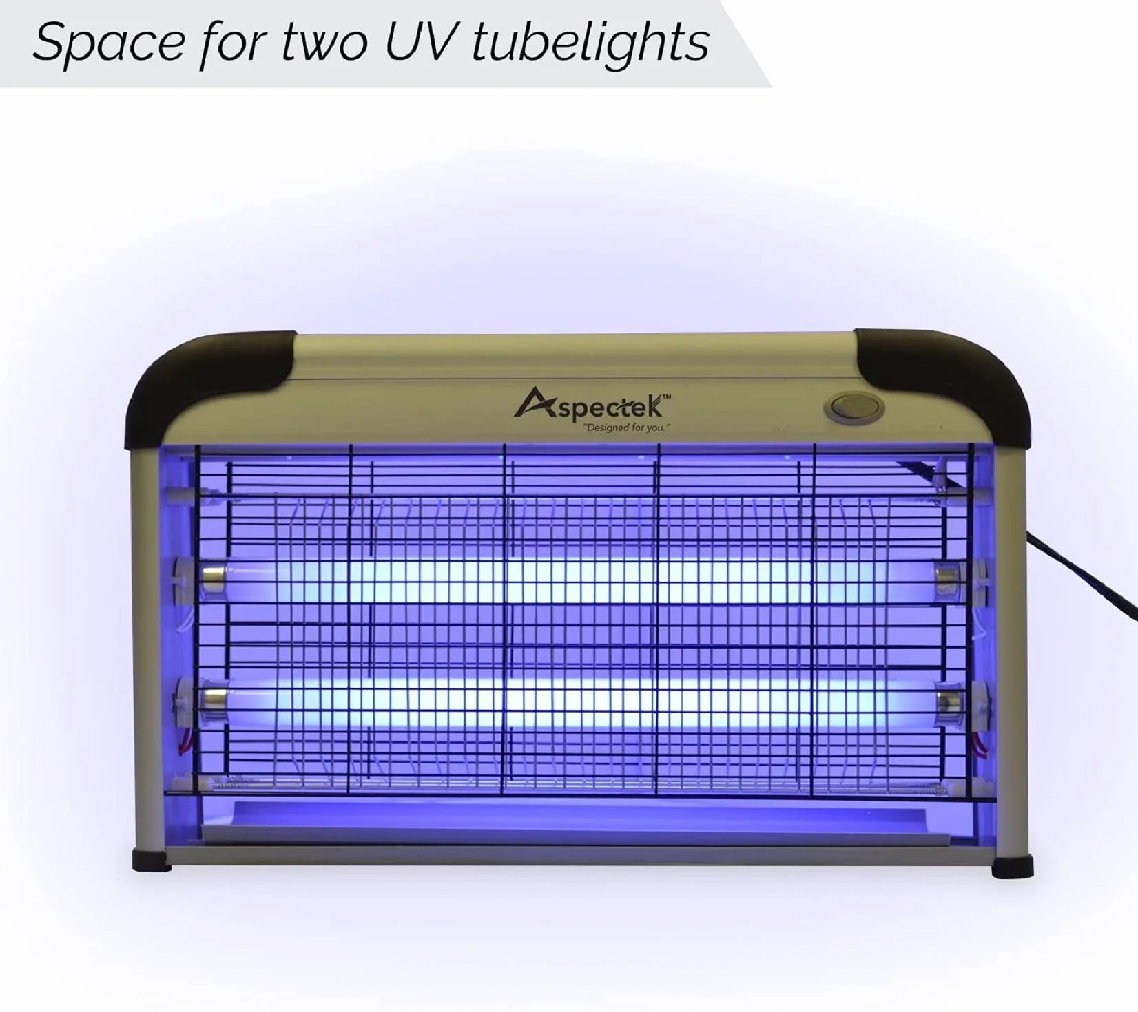 ASPECTEK Wymienna żarówka UV do owadów AC220, 240 V 10 W, 2 sztuki