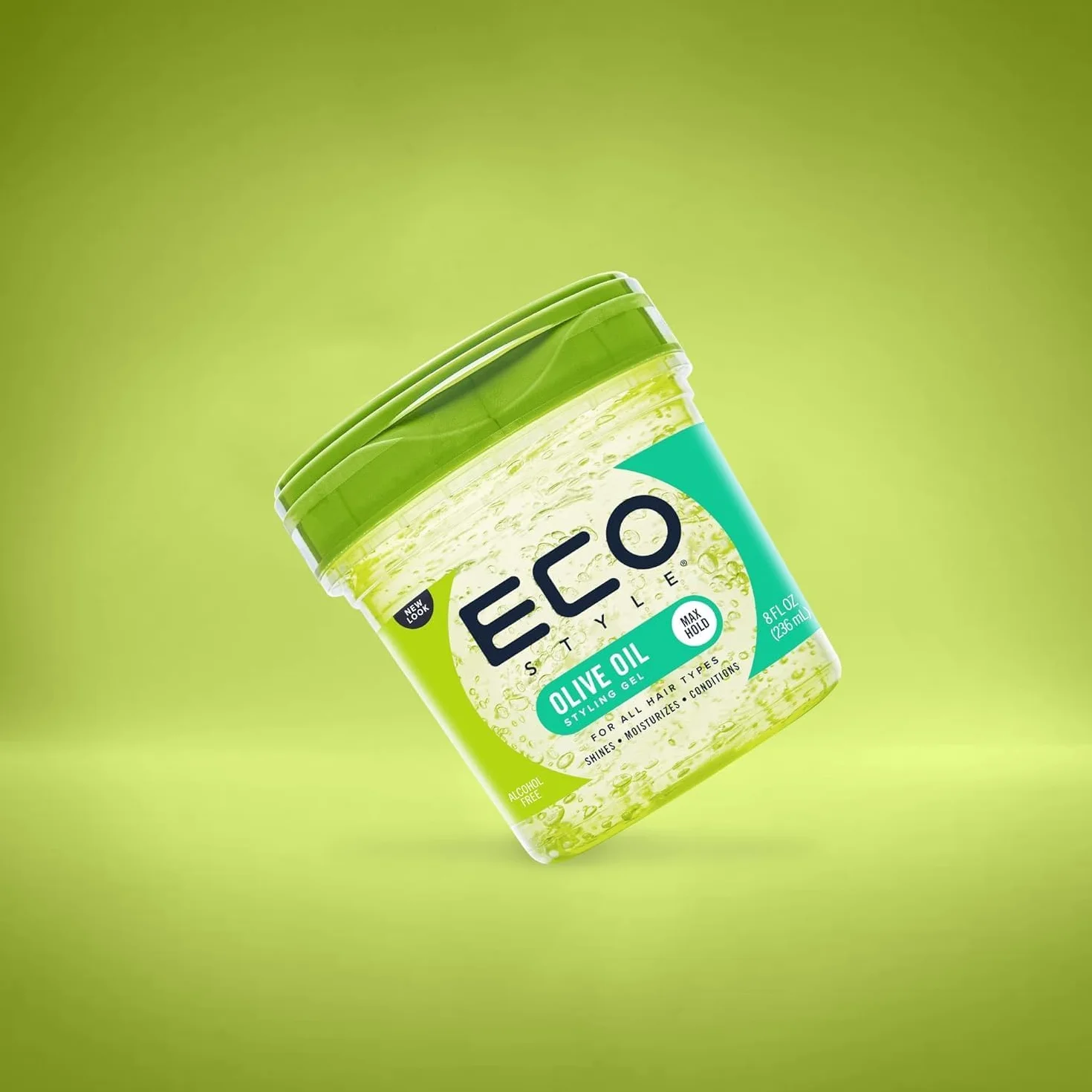 eco style r żel oliwkowy 236 ml | Zielony