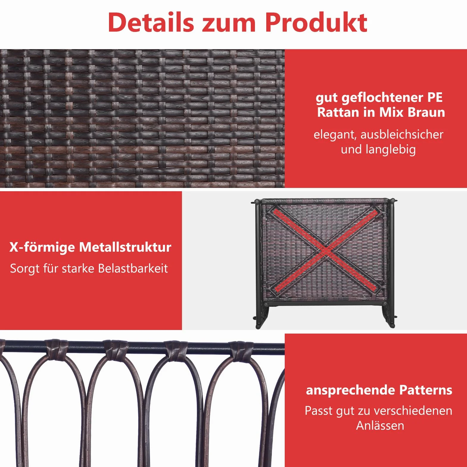 COSTWAY Fotel wiszący, huśtawka tarasowa, obciążenie do 180 kg, fotel wiszący z poduszką na siedzisko i oparcie, metalową ramą i linami wiszącymi, na werandę i podwórko