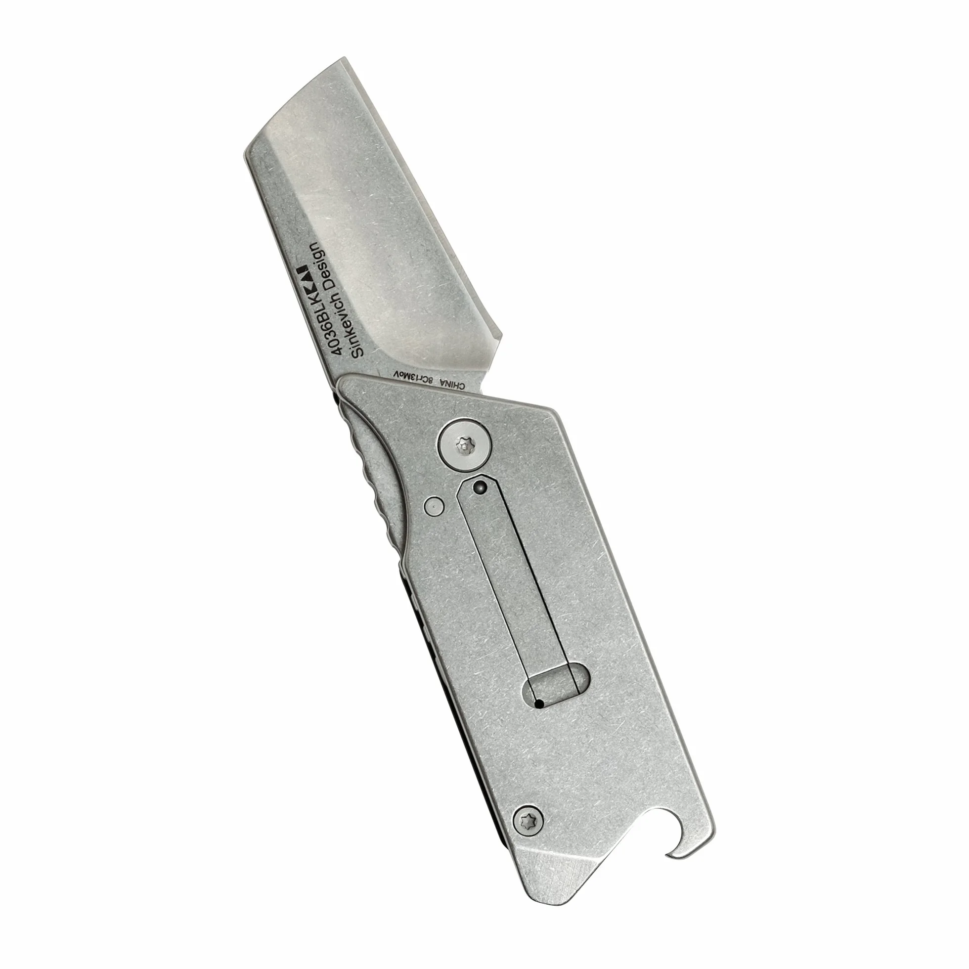 Kershaw 4036BLKX scyzoryk Kershaw Pub składany nóż myśliwski rycerz średniowieczny survival, srebrny