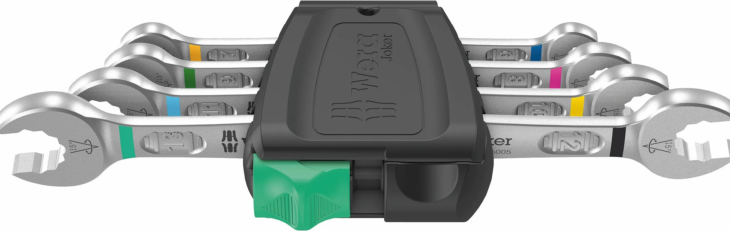 Wera 6005 Joker 4 Set 1 Zestaw Kluczy, Szary, 4 Elementy