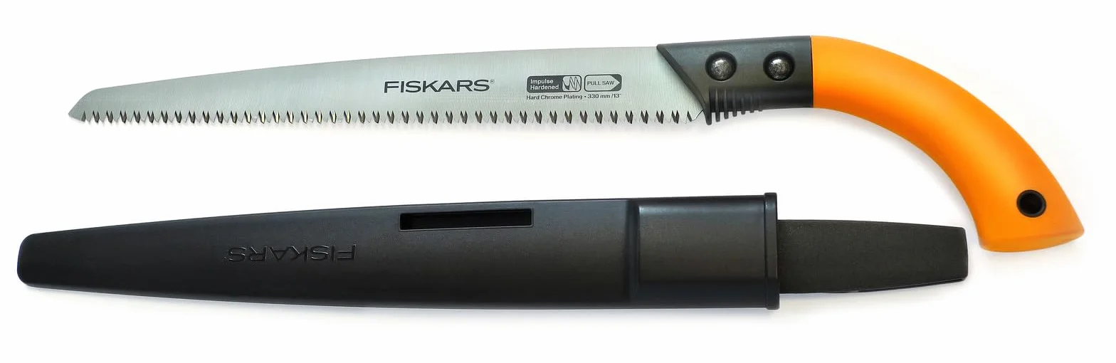 Fiskars Piła do Drewna, 33 cm, Czarny/Pomarańczowy