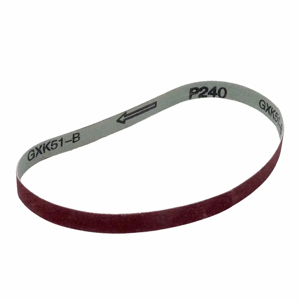 SBS Taśmy szlifierskie | 13 x 457 mm | 96 sztuk | Mix Pack - 16 szt. na każdy ziarno 40/60/80/120/240