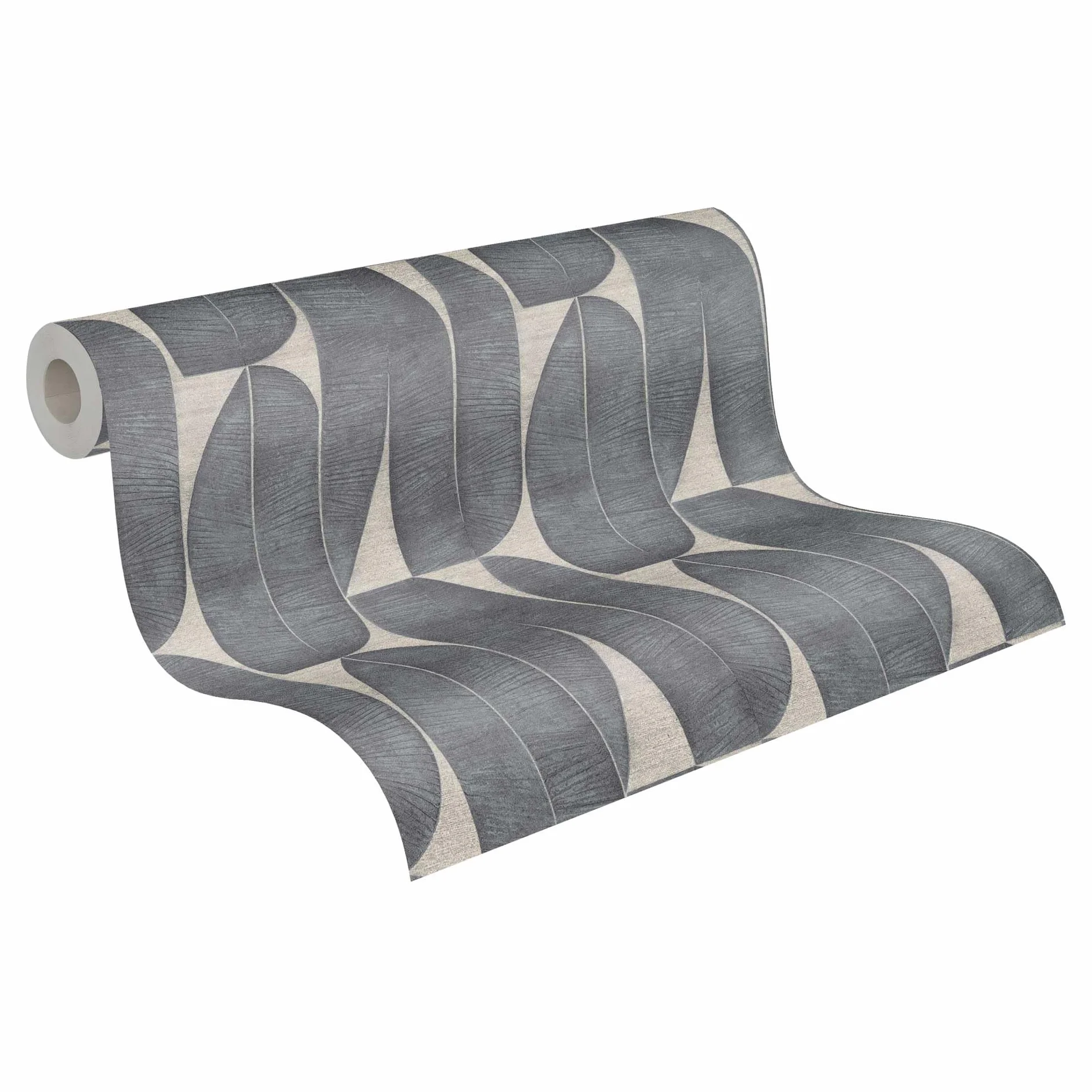 Livingwalls Tapeta 396583 z liściem banana w kolorze beżowym – wysokiej jakości designerska tapeta kwiatowa – matowa tapeta ścienna do różnych pomieszczeń – 10,05 m x 0,53 m – Made in Germany