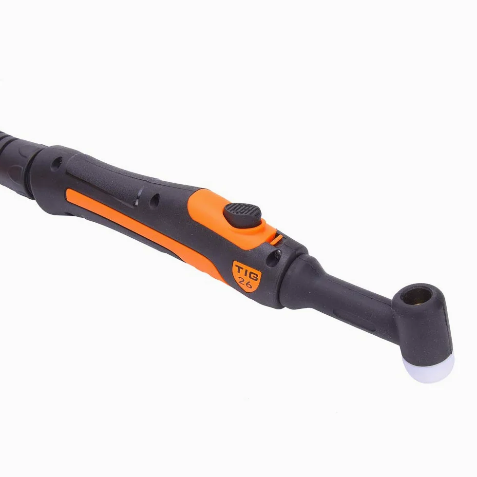 Generic Palnik Spawalniczy TIG Chłodzony Powietrzem Pistolet Spawalniczy łukowy 4M 12mm2 Ołowiana Elastyczna Miękka Dysza DC 180A AC 150A dla Spawacza TIG Warsztat Użytkownicy Zajmujący się obróbką